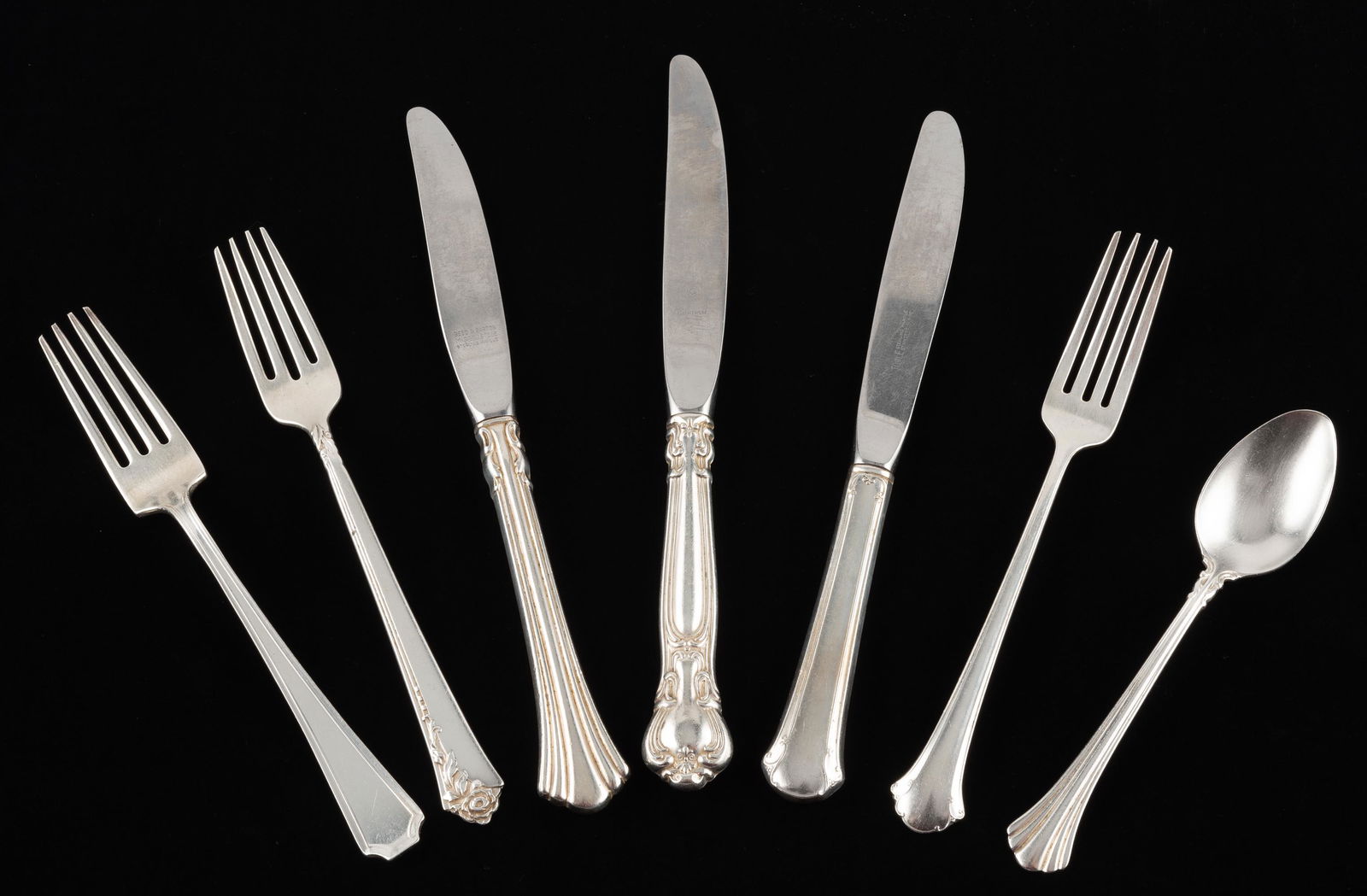 7 Pcs. Sterling Flatware incl Gorham & Towle (1 of 15)