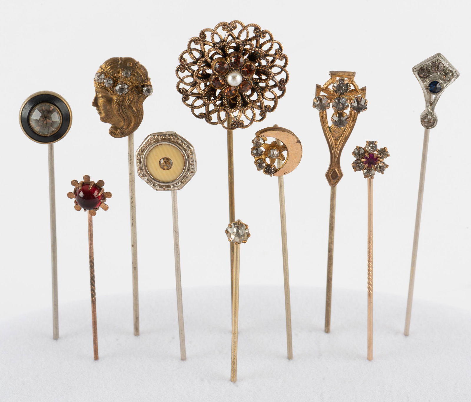 10 Vintage Stick Pins (1 of 4)
