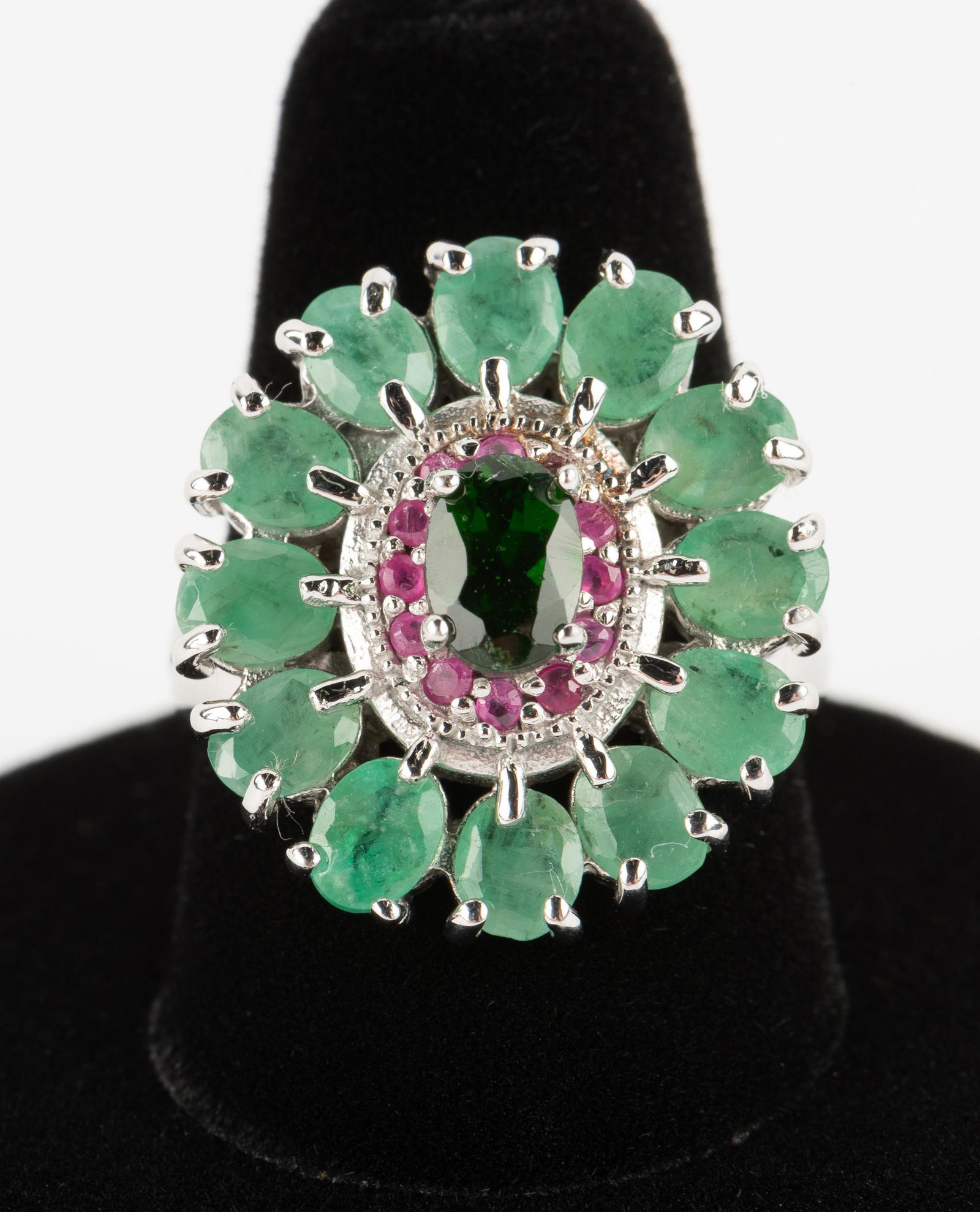 Sterling Gemstone Ring (1 of 4)