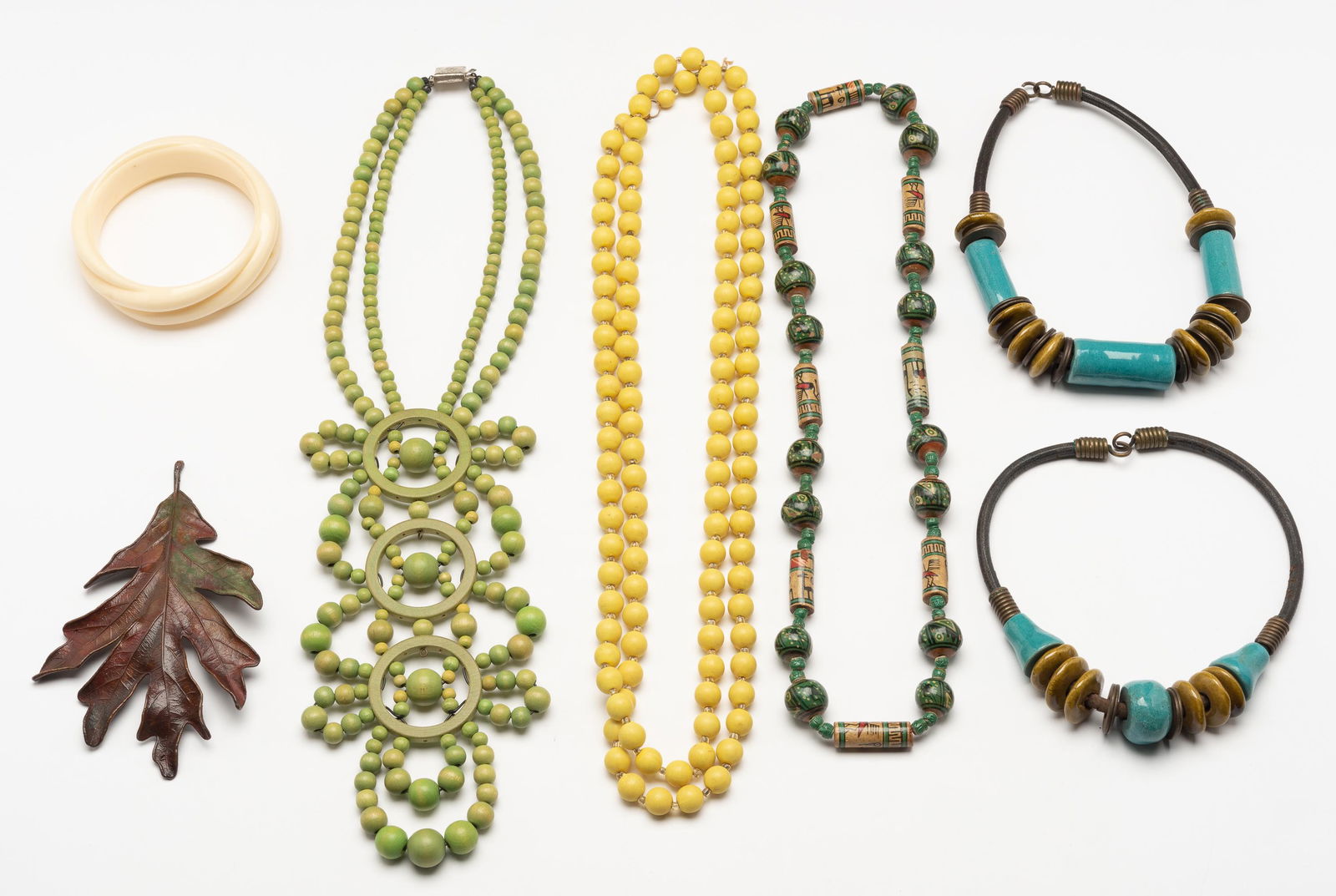 Group of Natural Materials Jewelry (1 of 3)