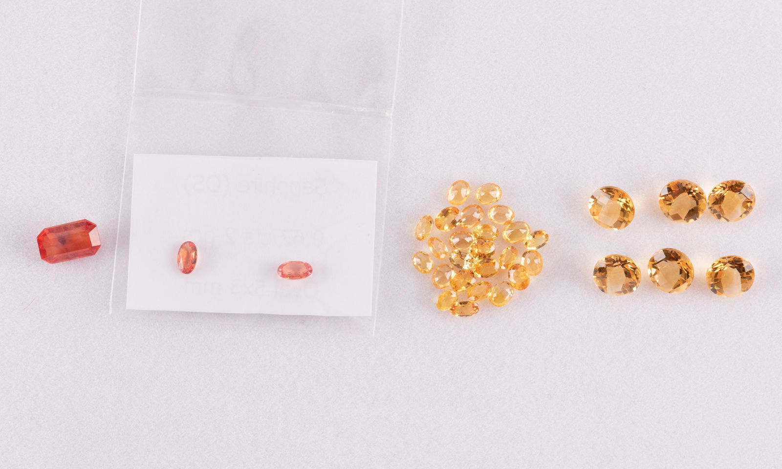 Yellow, Orange & Red Sapphires (1 of 7)