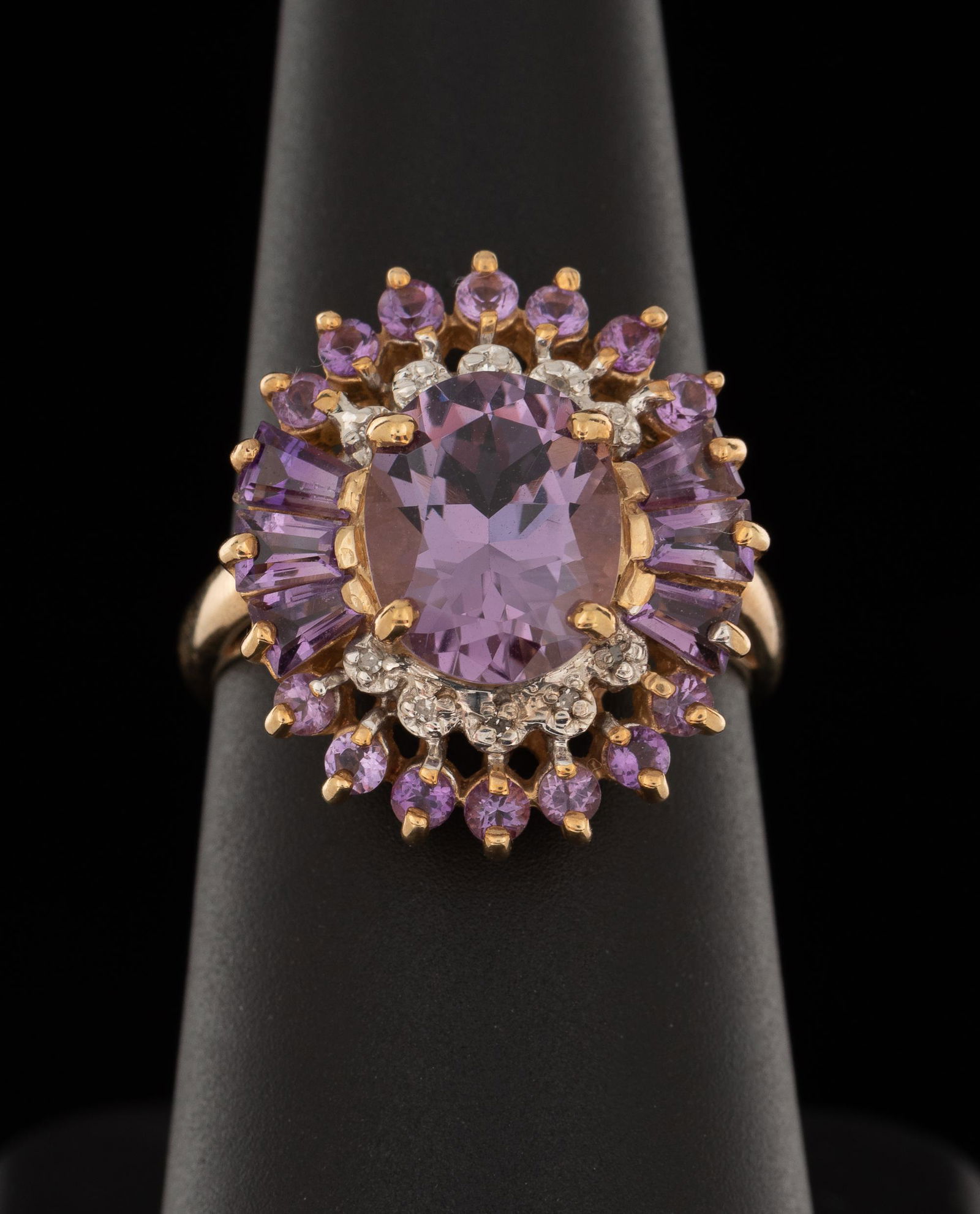 10K & Amethyst Ring (1 of 3)
