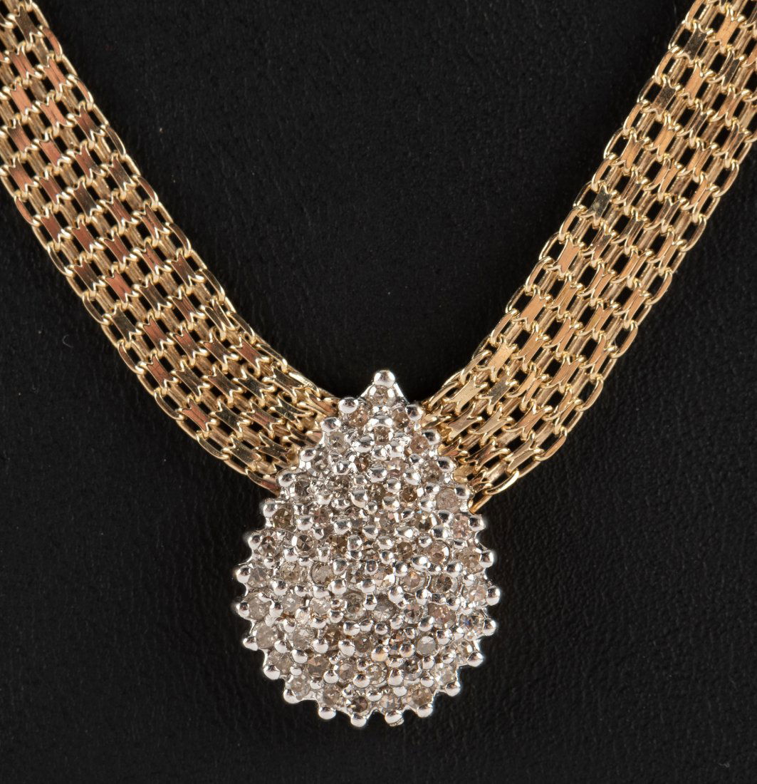 10K & .65 CTW Diamond Necklace (1 of 4)