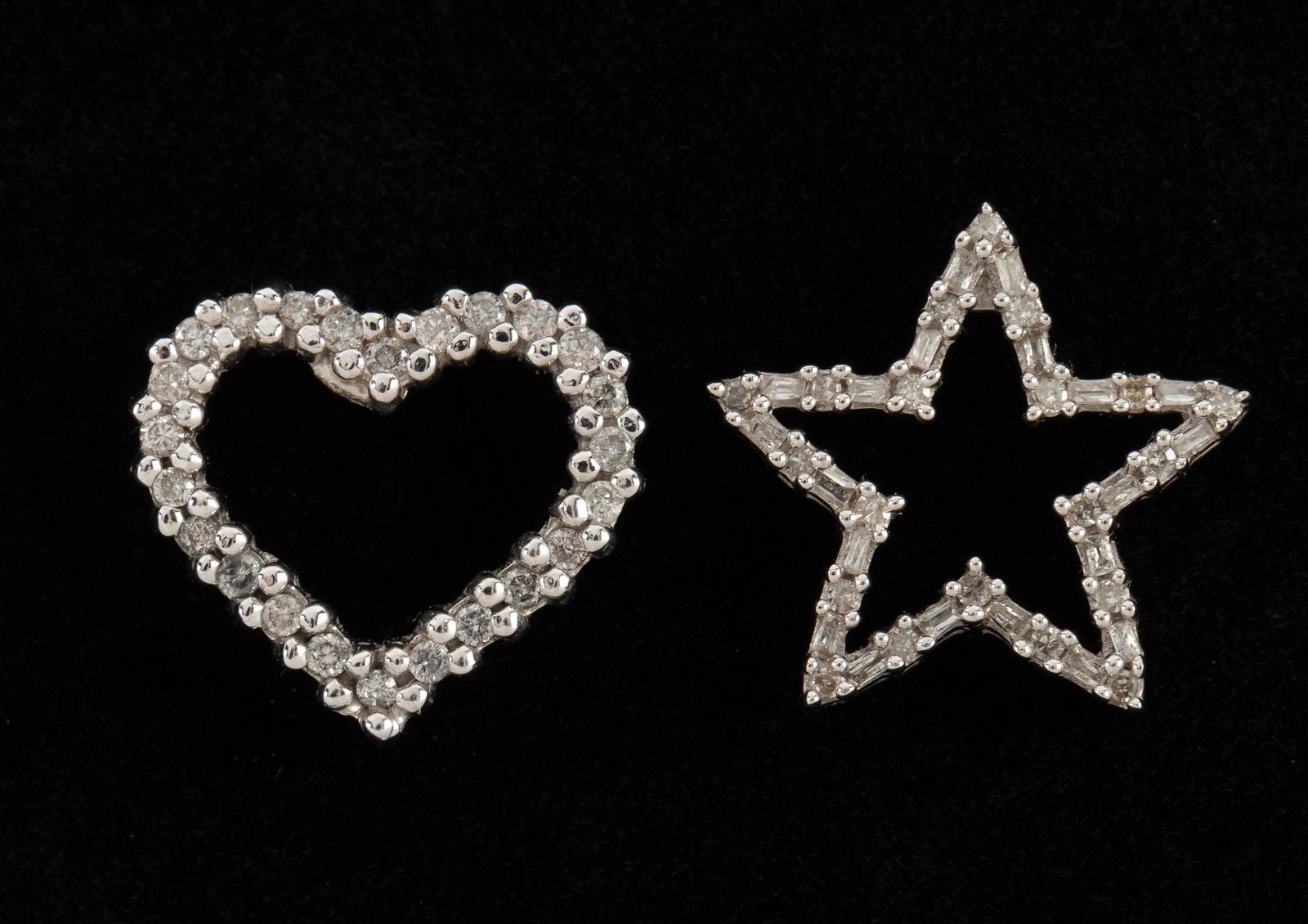 2 White Gold & Diamond Pendants (1 of 3)