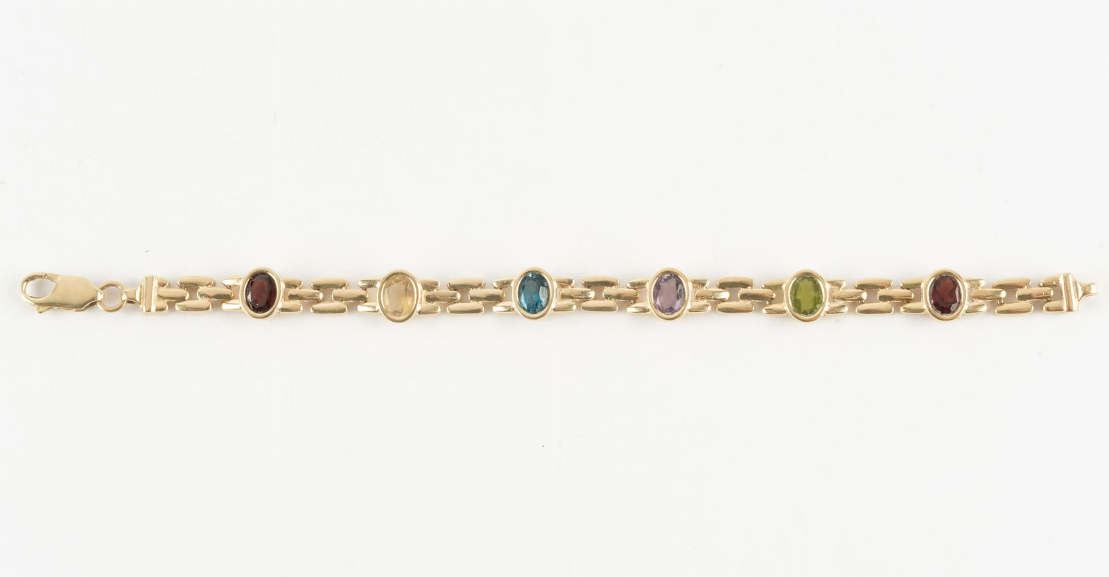 18K Gemstone Bracelet (1 of 5)