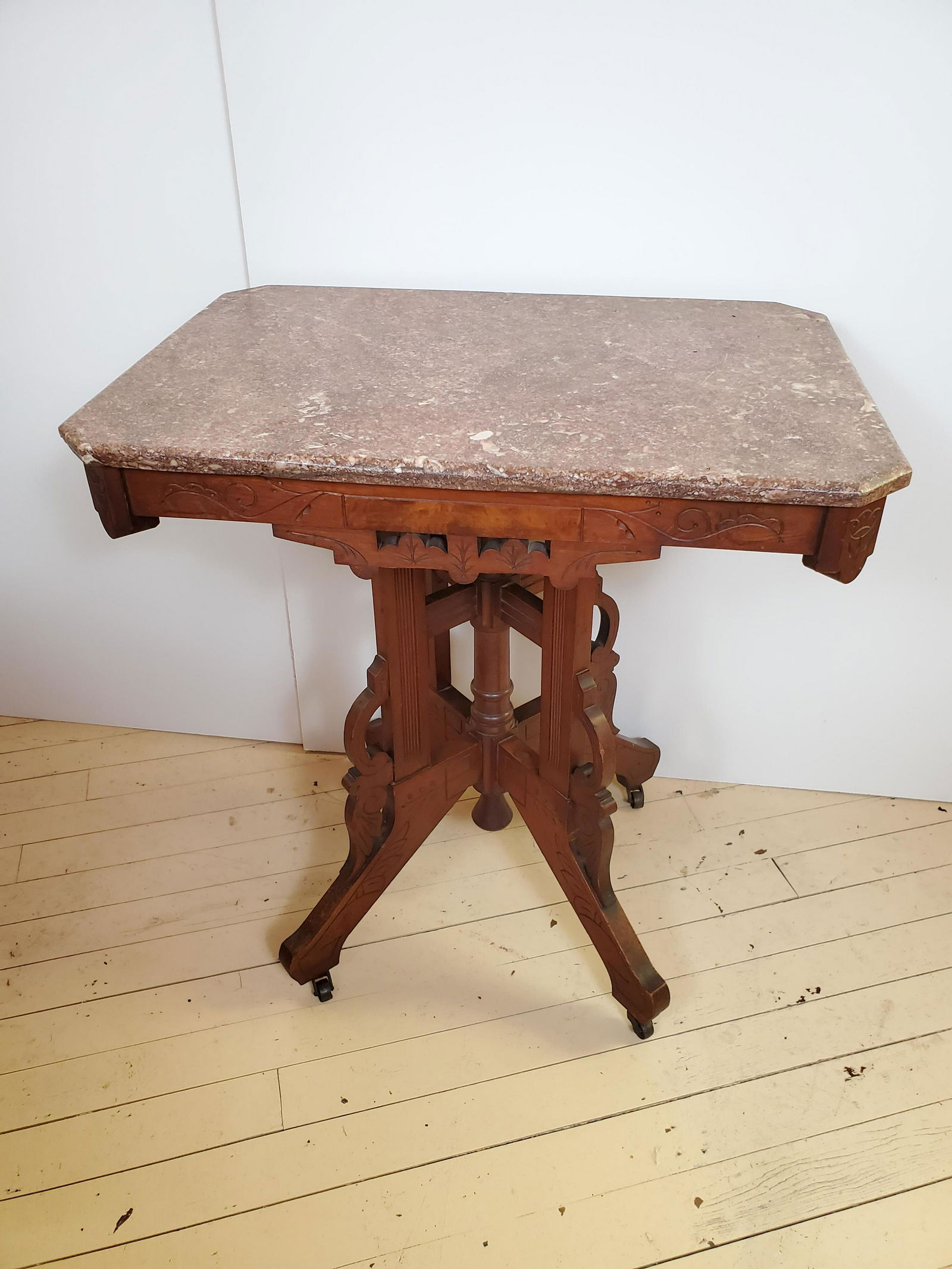 Victorian Marble Top Table (1 of 7)