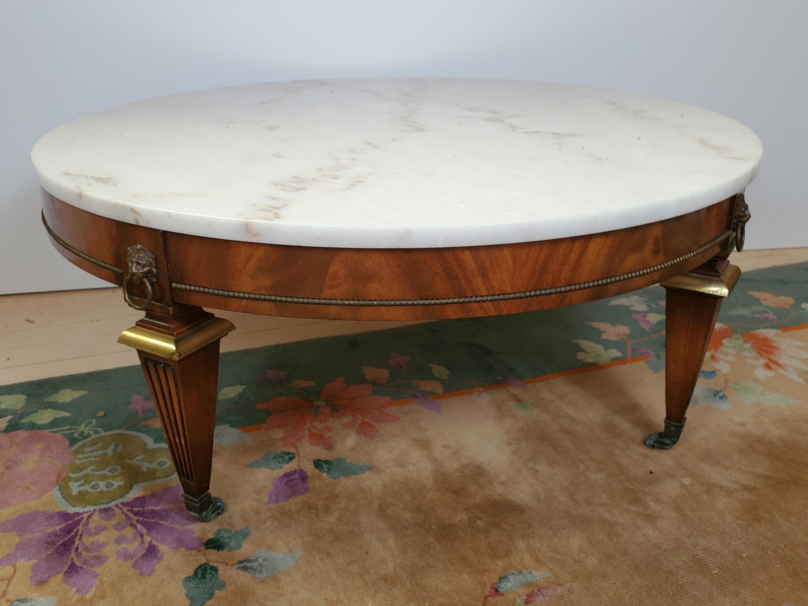 Marble Top Coffee Table (1 of 3)