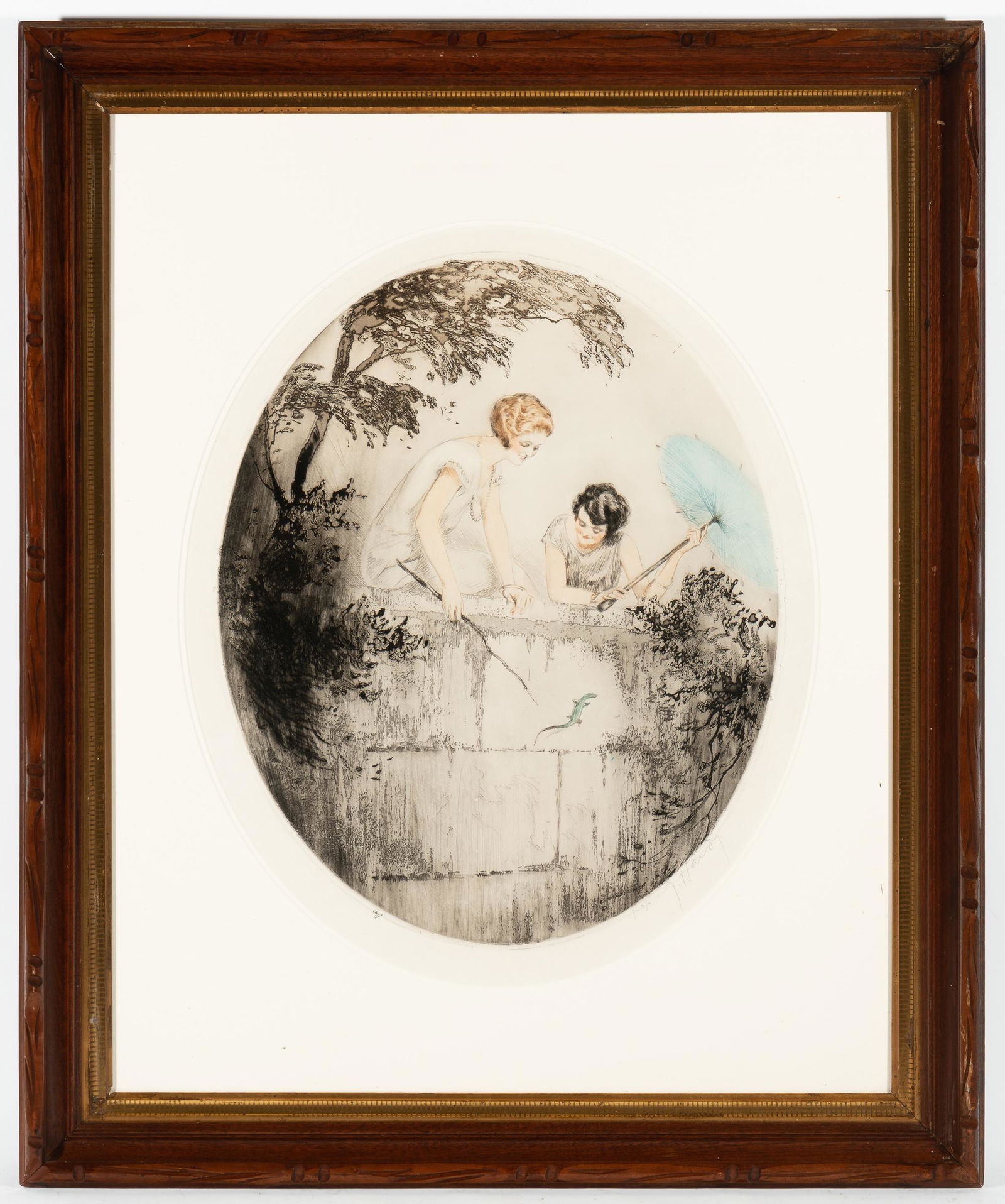 Jean Hardy Etching Elegantes au Lezard (1 of 5)