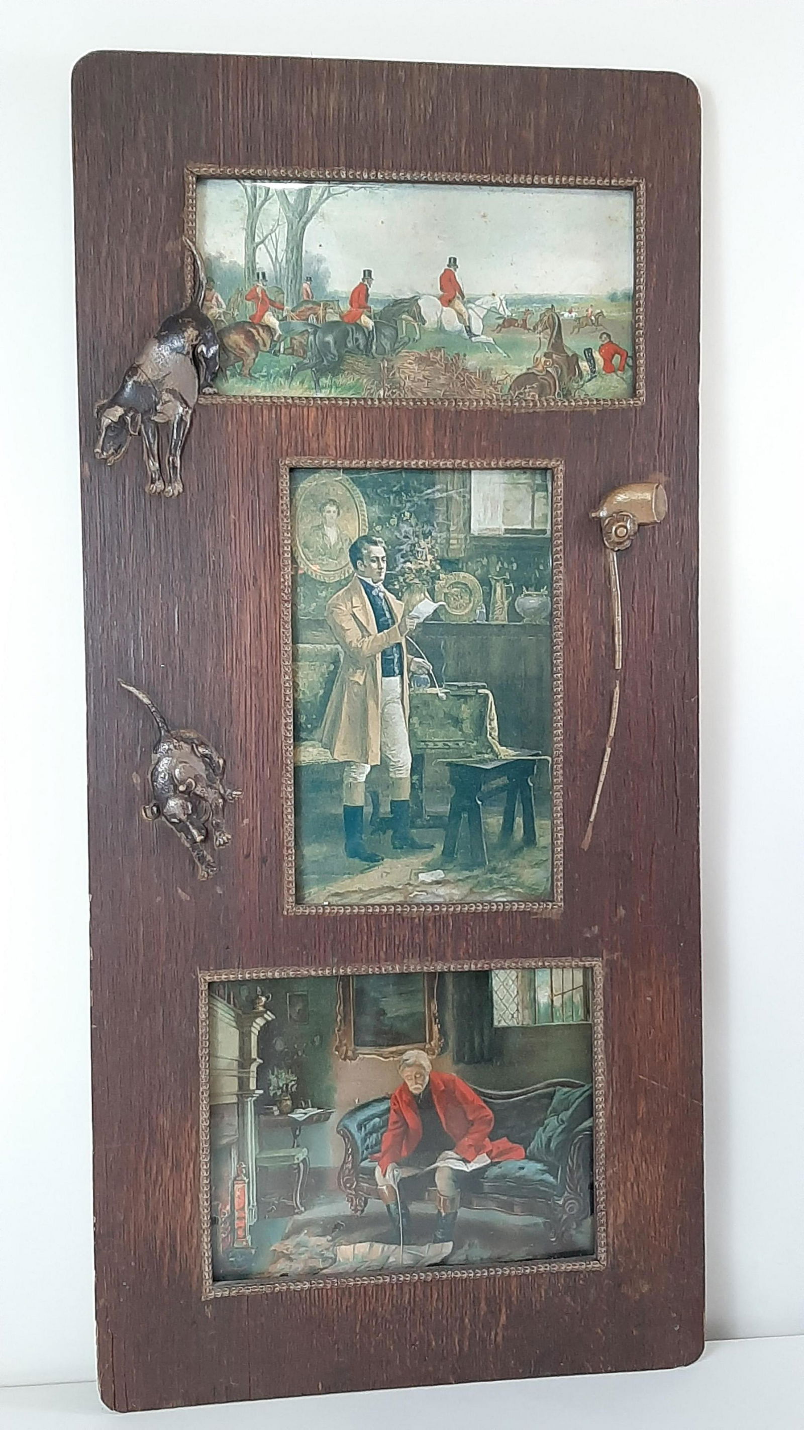 3 Vintage Hunt Prints (1 of 2)