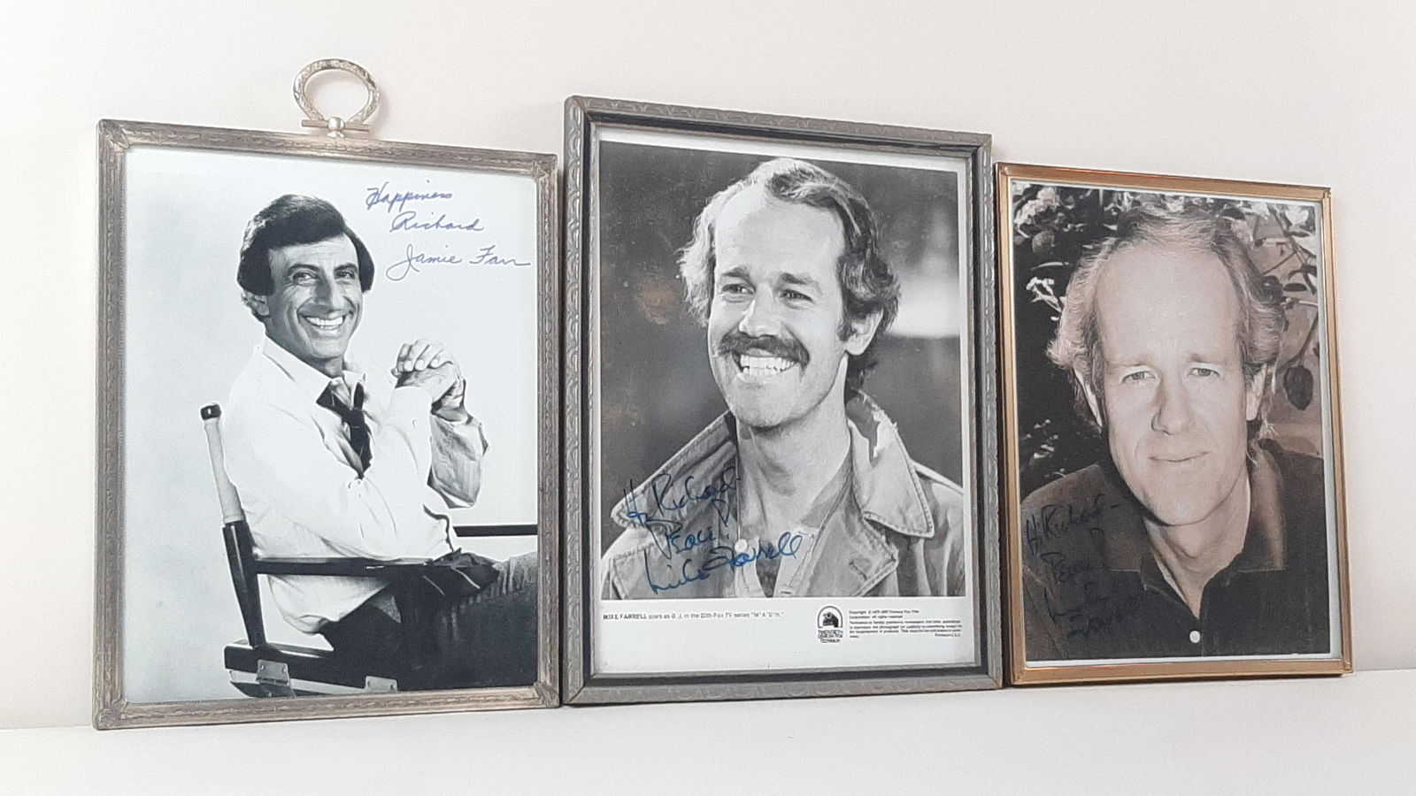 3 Autographed M*A*S*H Headshots (1 of 2)