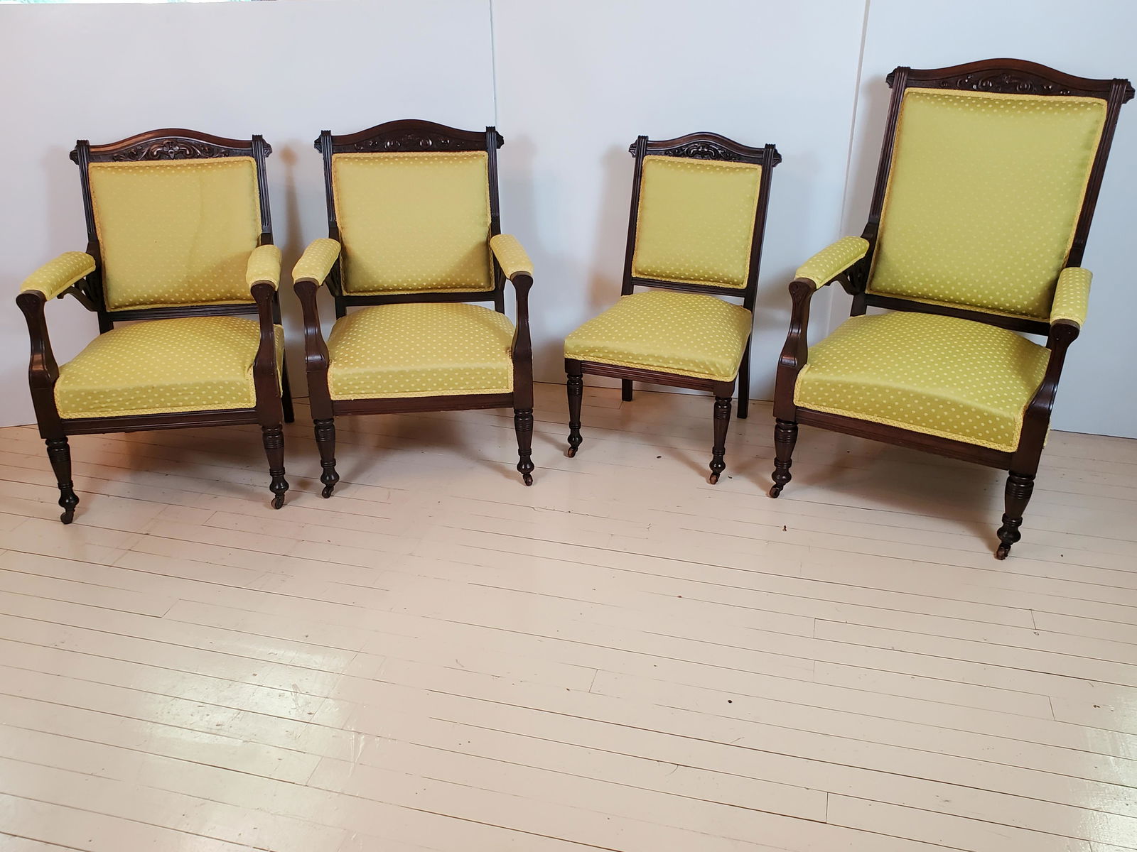 4 Pc Victorian Chair Set (1 of 4)