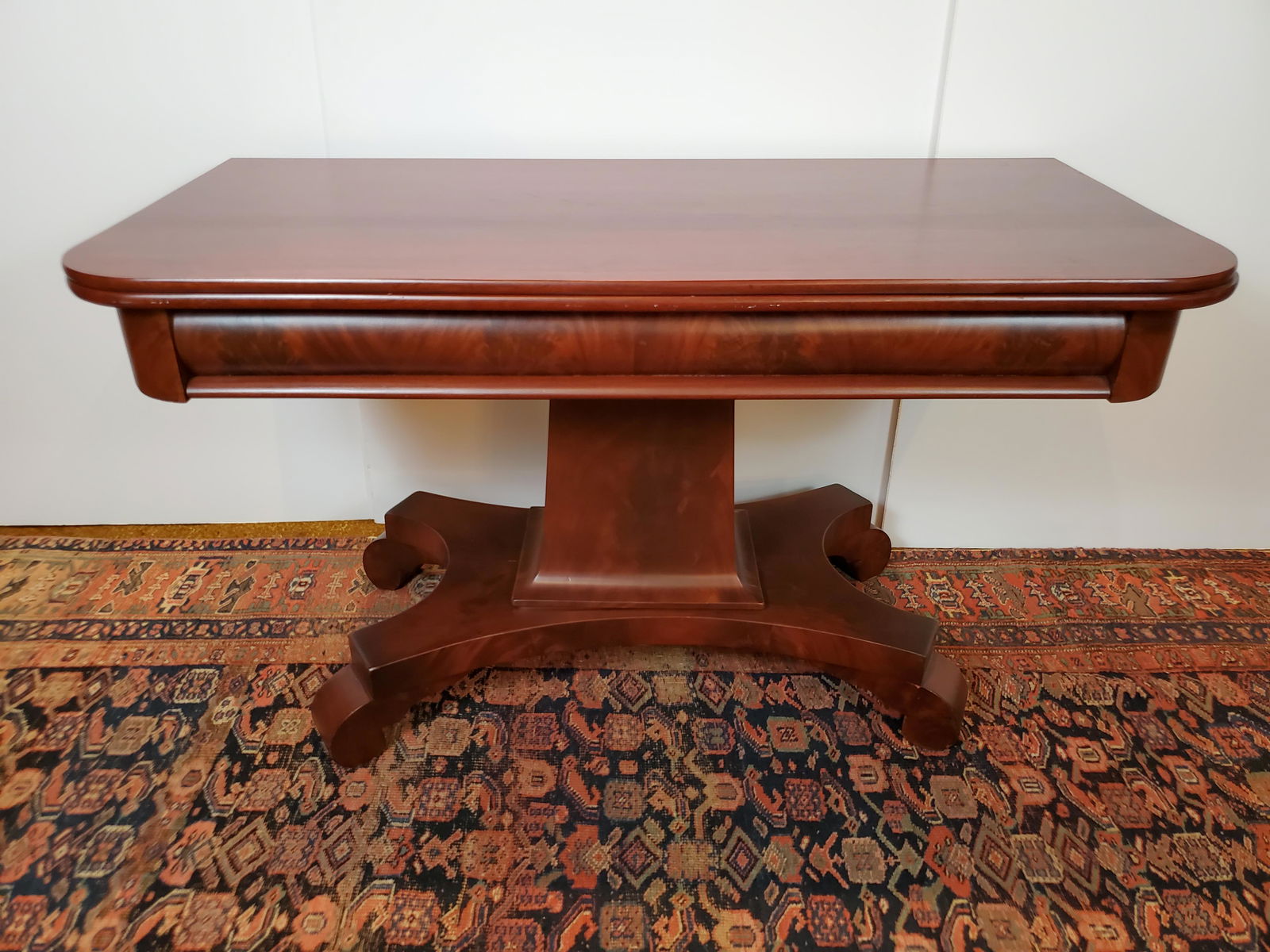 Large Antique Game Table (1 of 5)