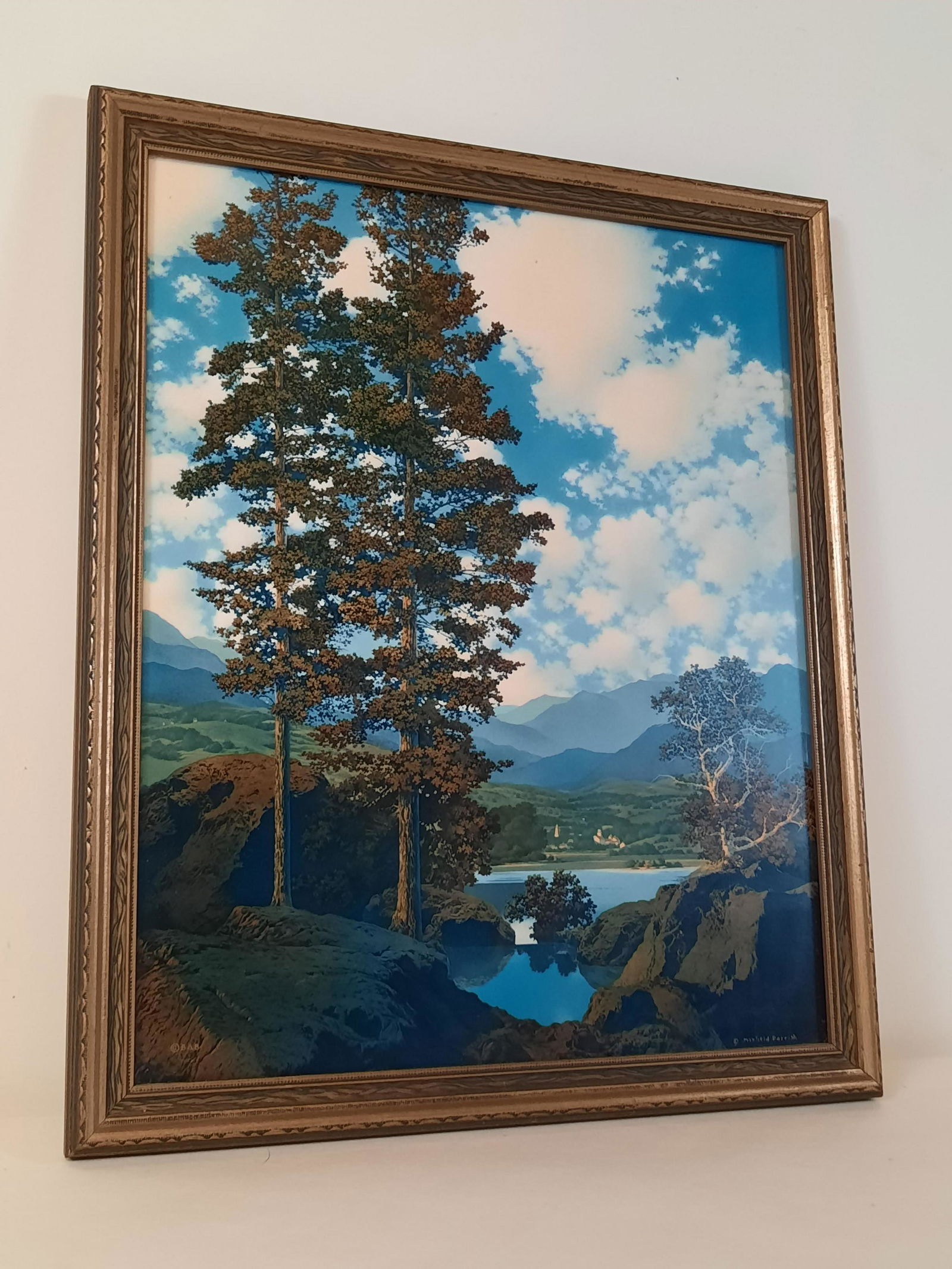 Maxfield Parrish "The Templed Hills" Print (1 of 5)