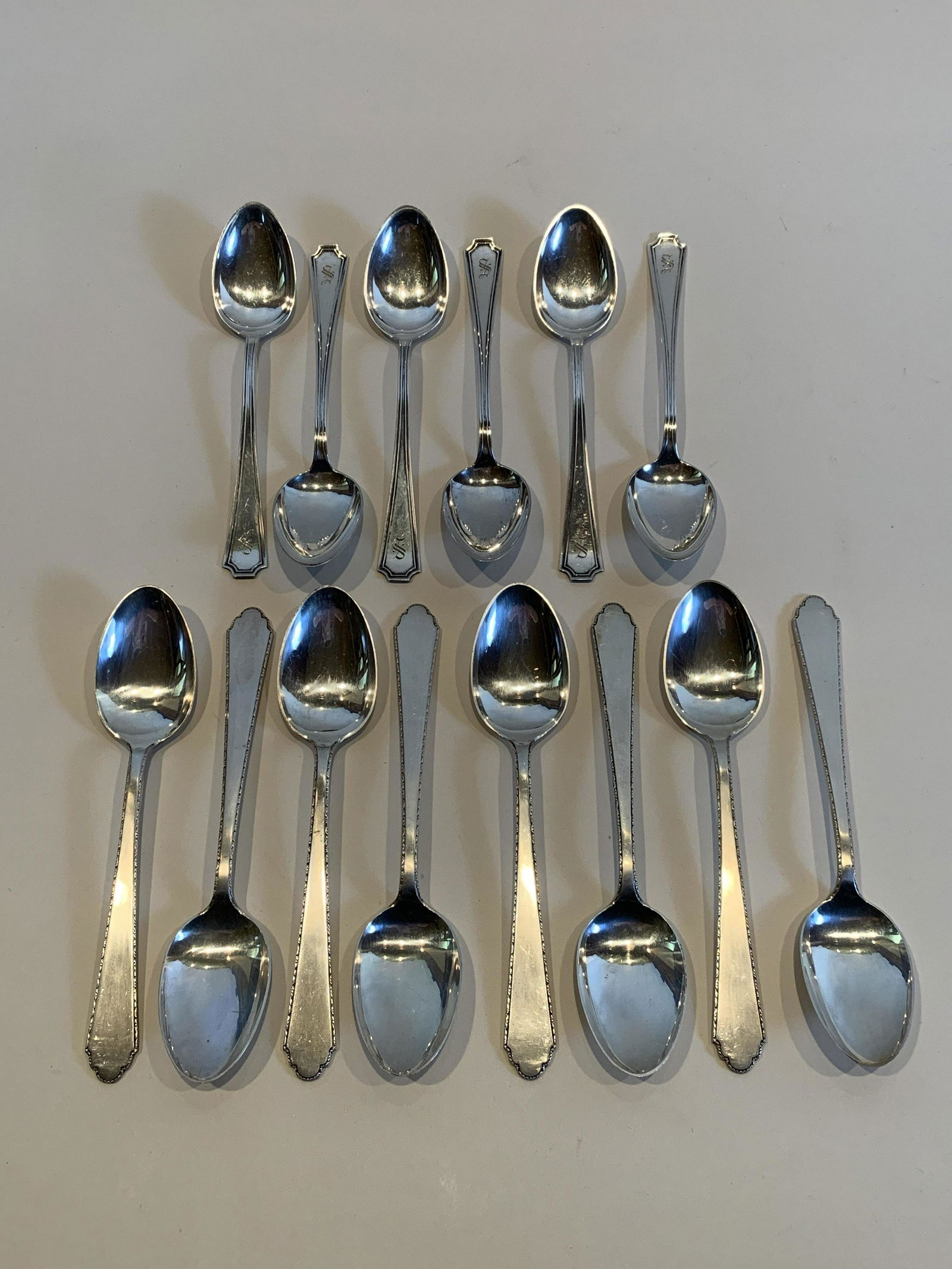 14 Sterling Teaspoons (1 of 5)