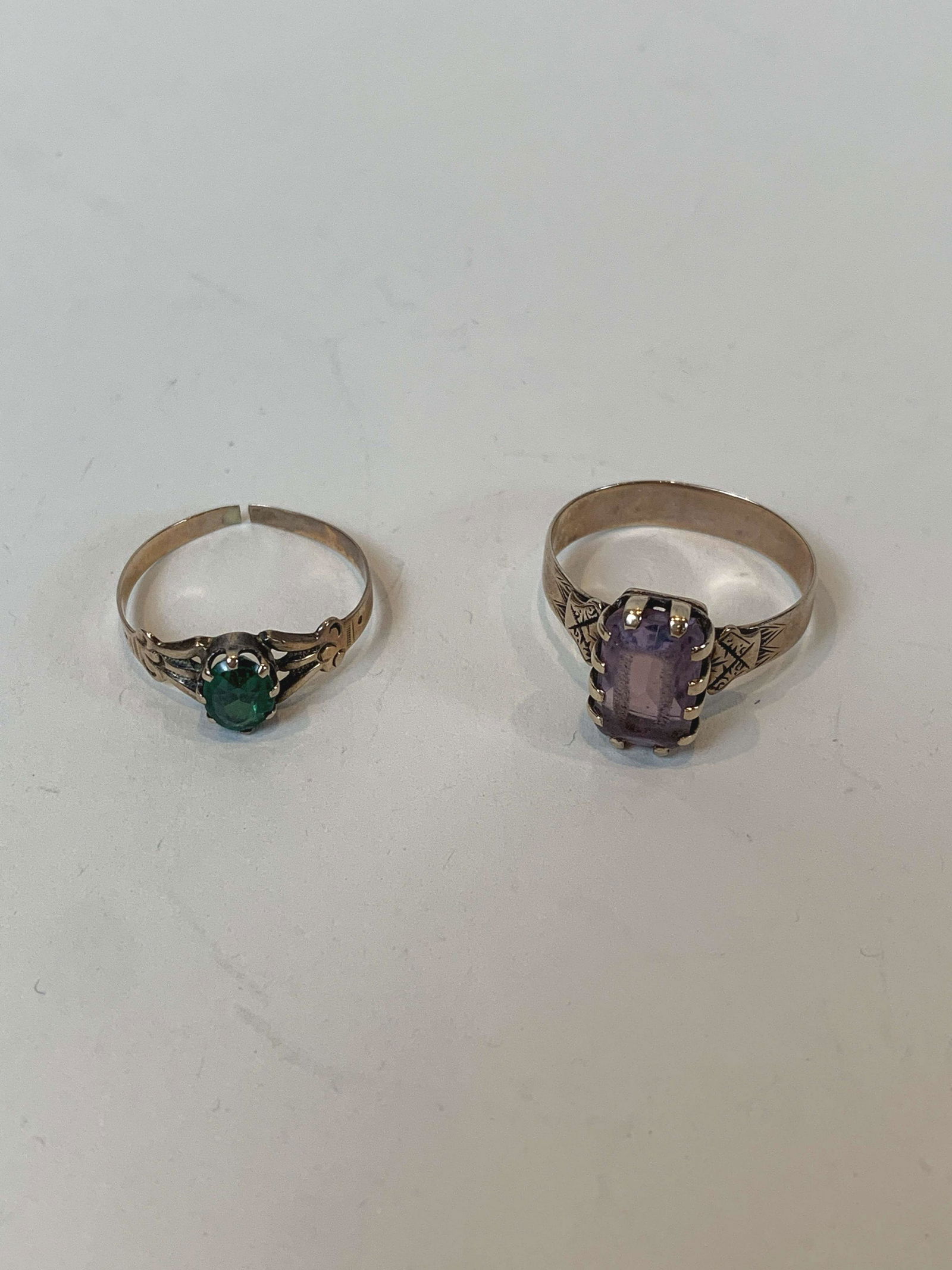 2 Victorian Gold Rings (1 of 2)