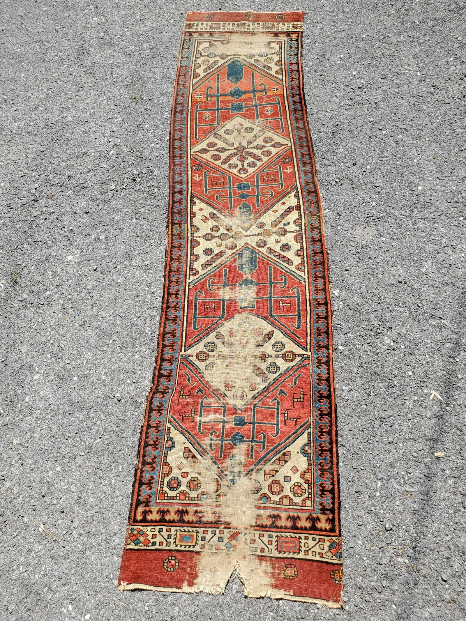 Antique Caucasian Runner (1 of 5)
