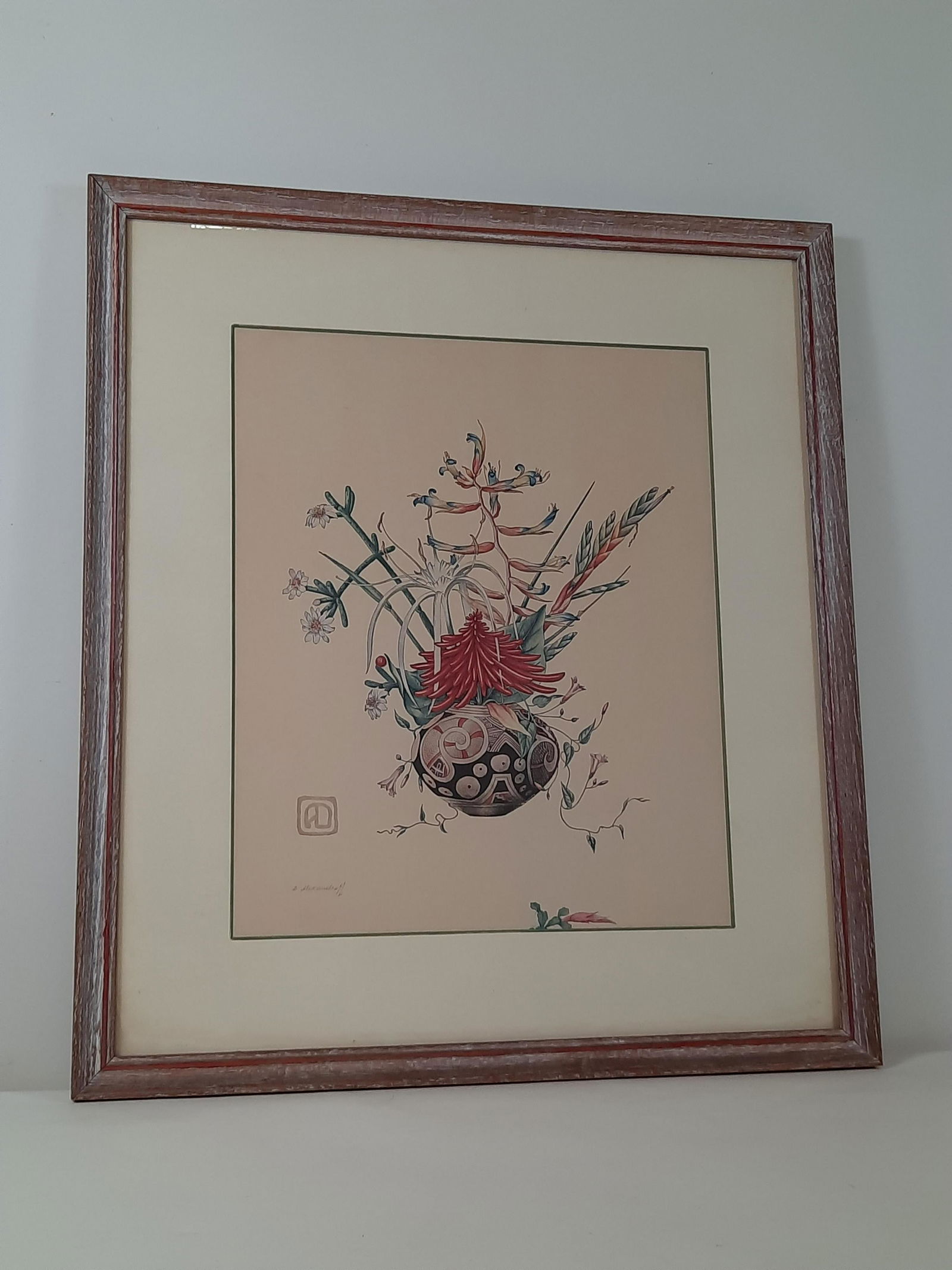 D. Alexandroff "Mayan Vase" Print (1 of 4)