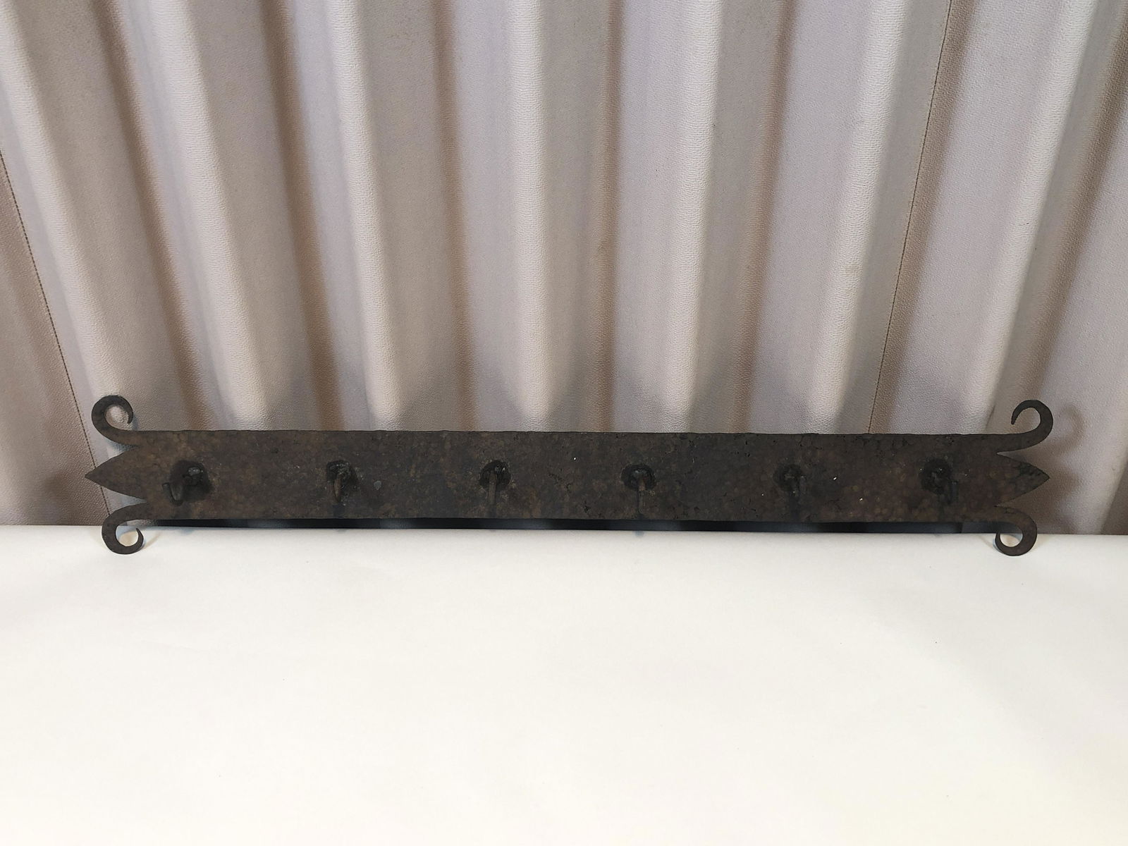 Wrought Iron Hanging Kitchen Fixture (1 of 1)