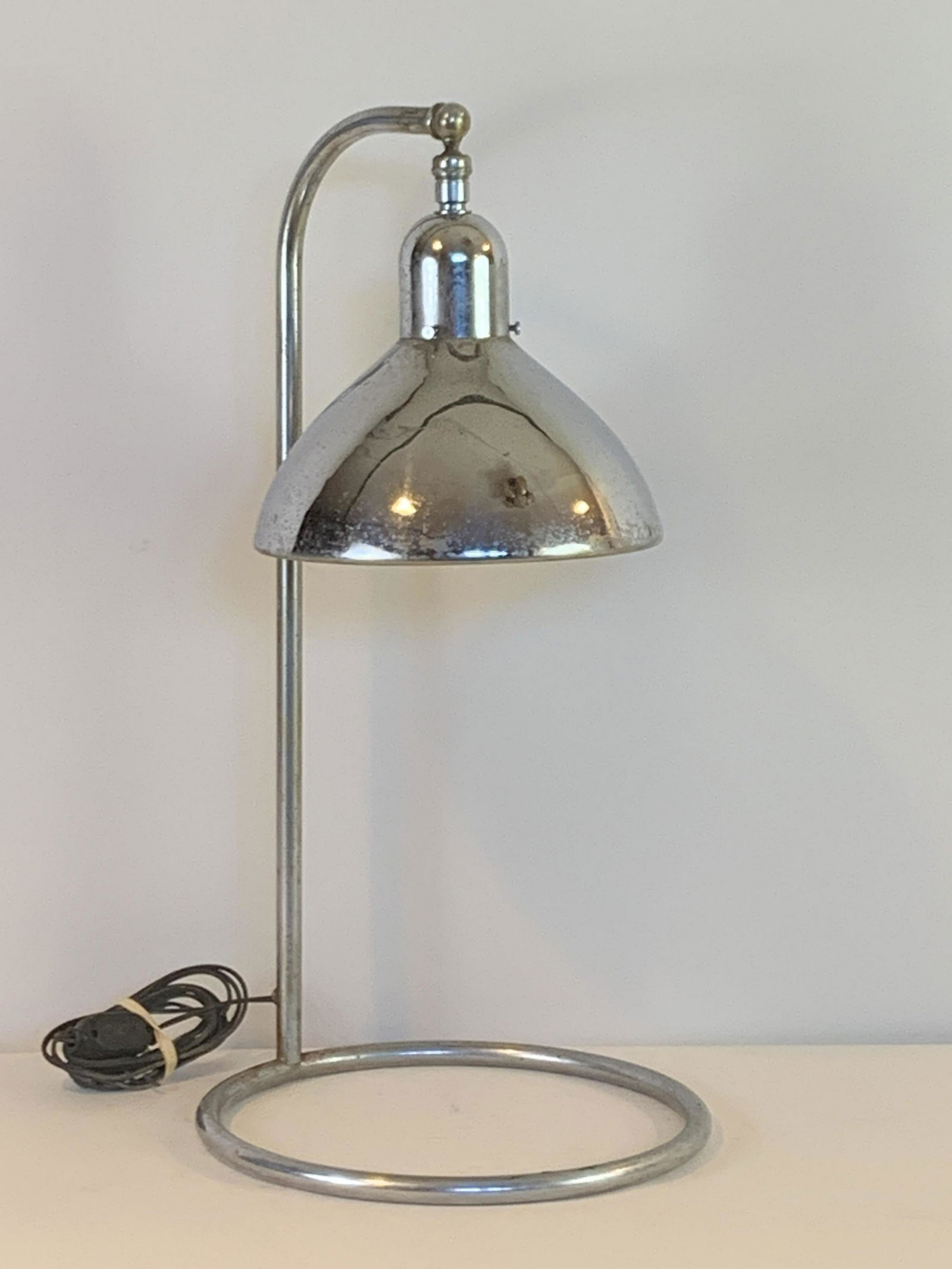 Faries Industrial Modern Chrome Table Lamp (1 of 2)