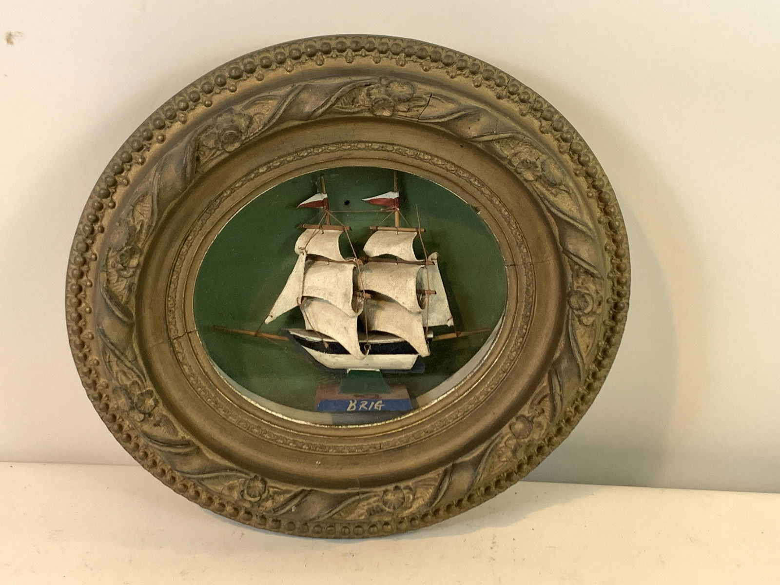 Diorama of Model Ship “Brig” (1 of 2)