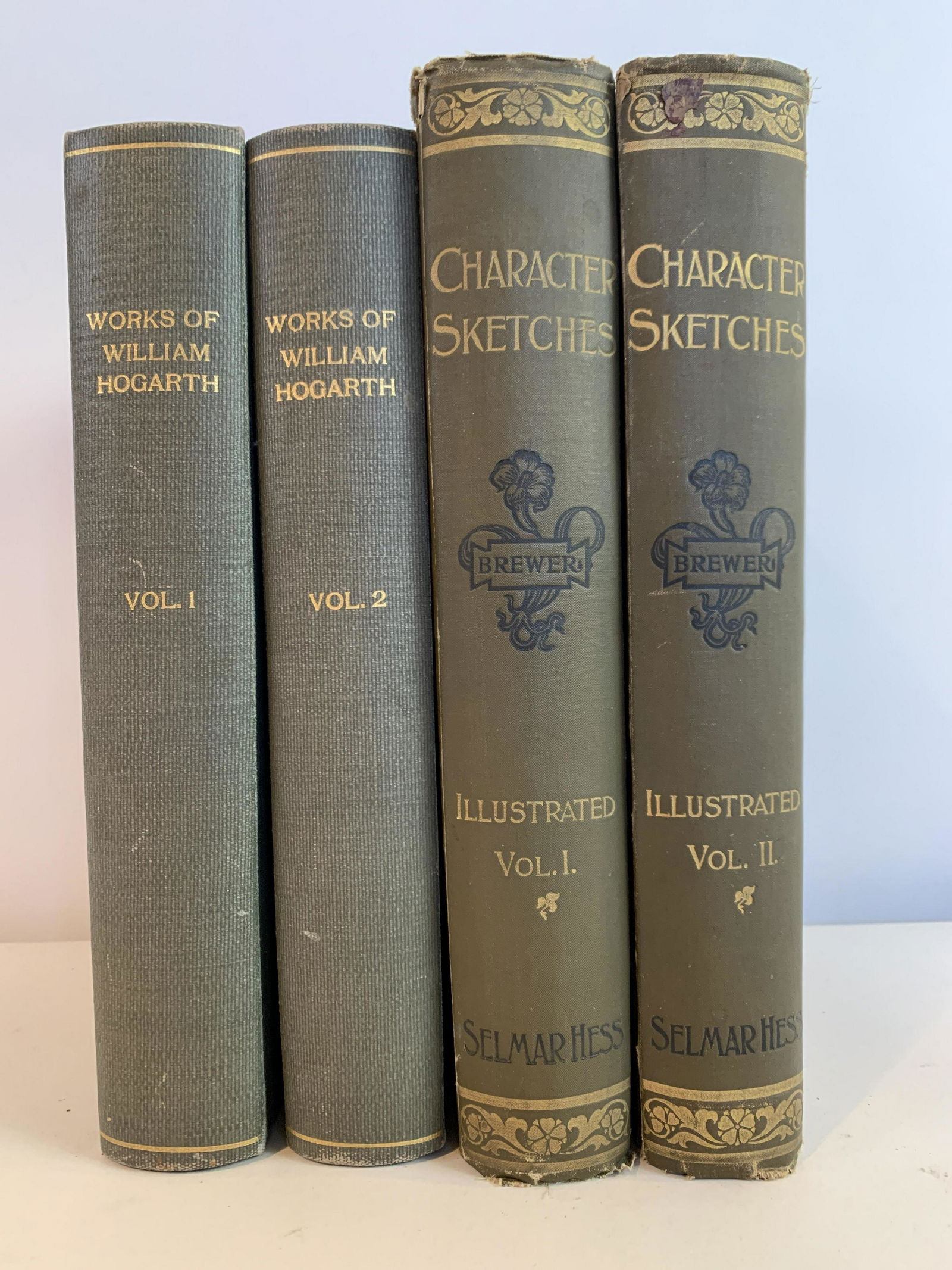 4 19th Century Books on Great Works (1 of 12)