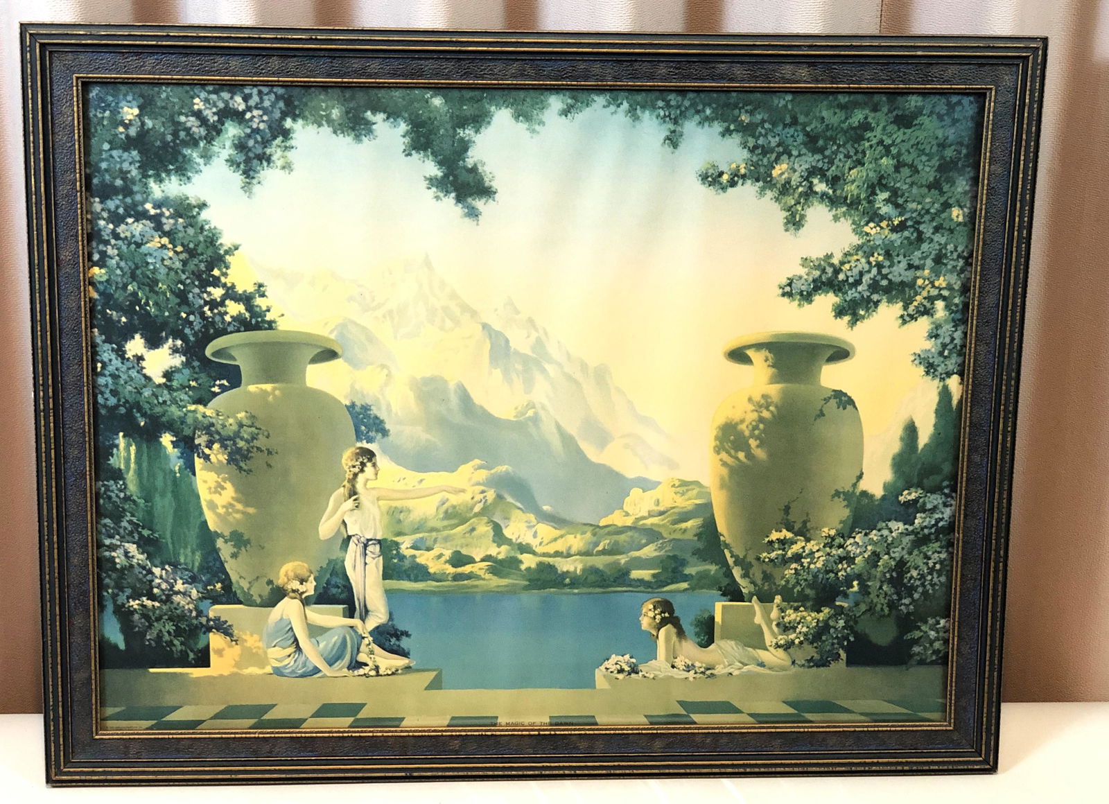 Maxfield Parrish Style Landscape Print (1 of 2)
