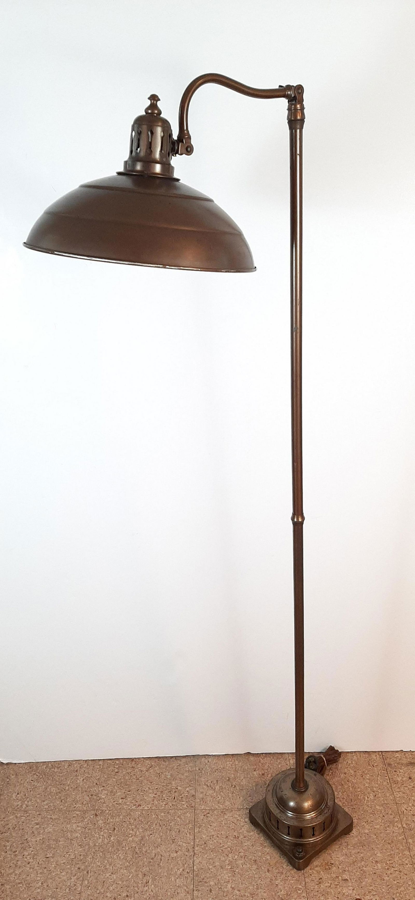 Miller Sunlite Brass Floor Lamp (1 of 4)