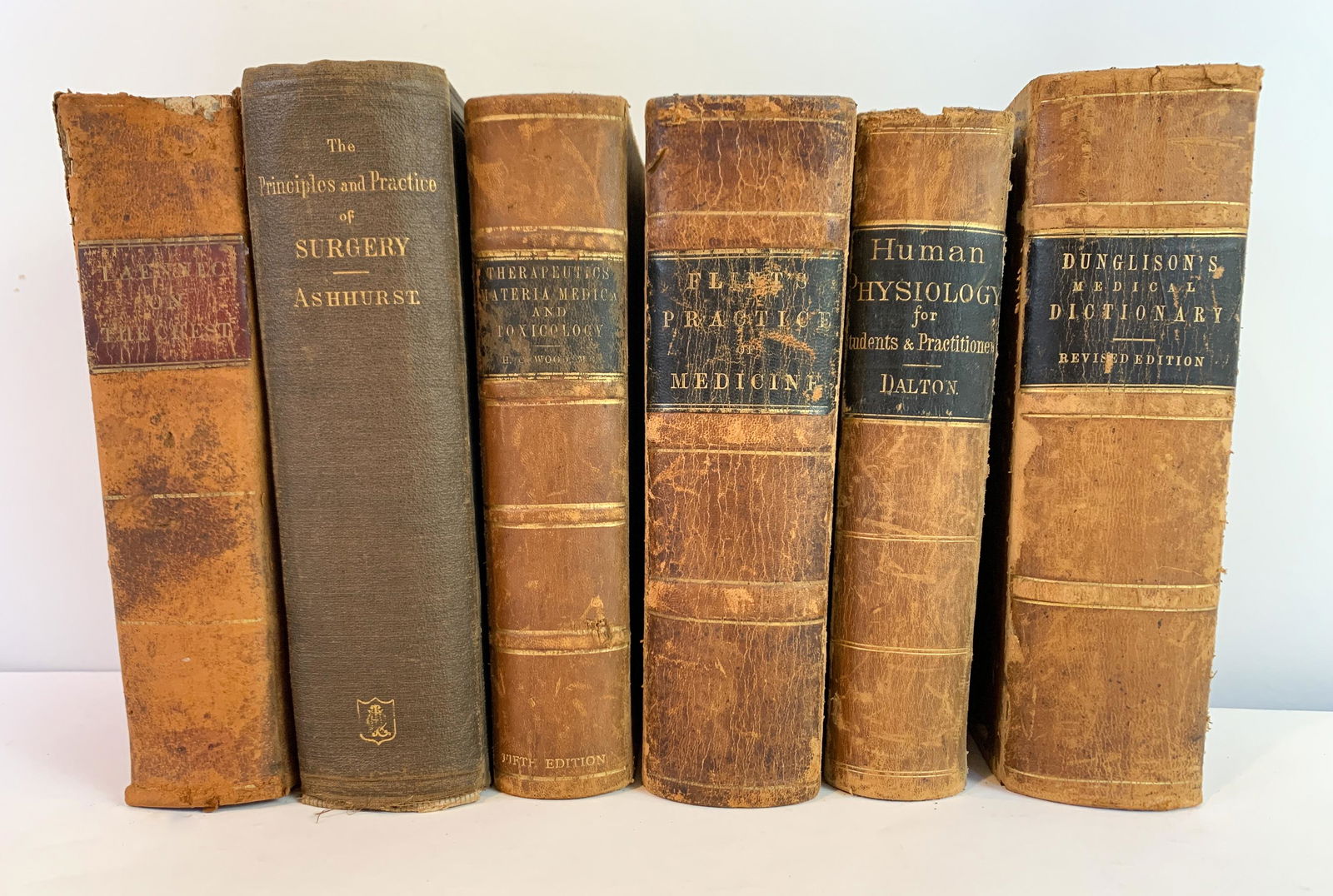 6 Antique Books Regarding Medical Practices (1 of 14)