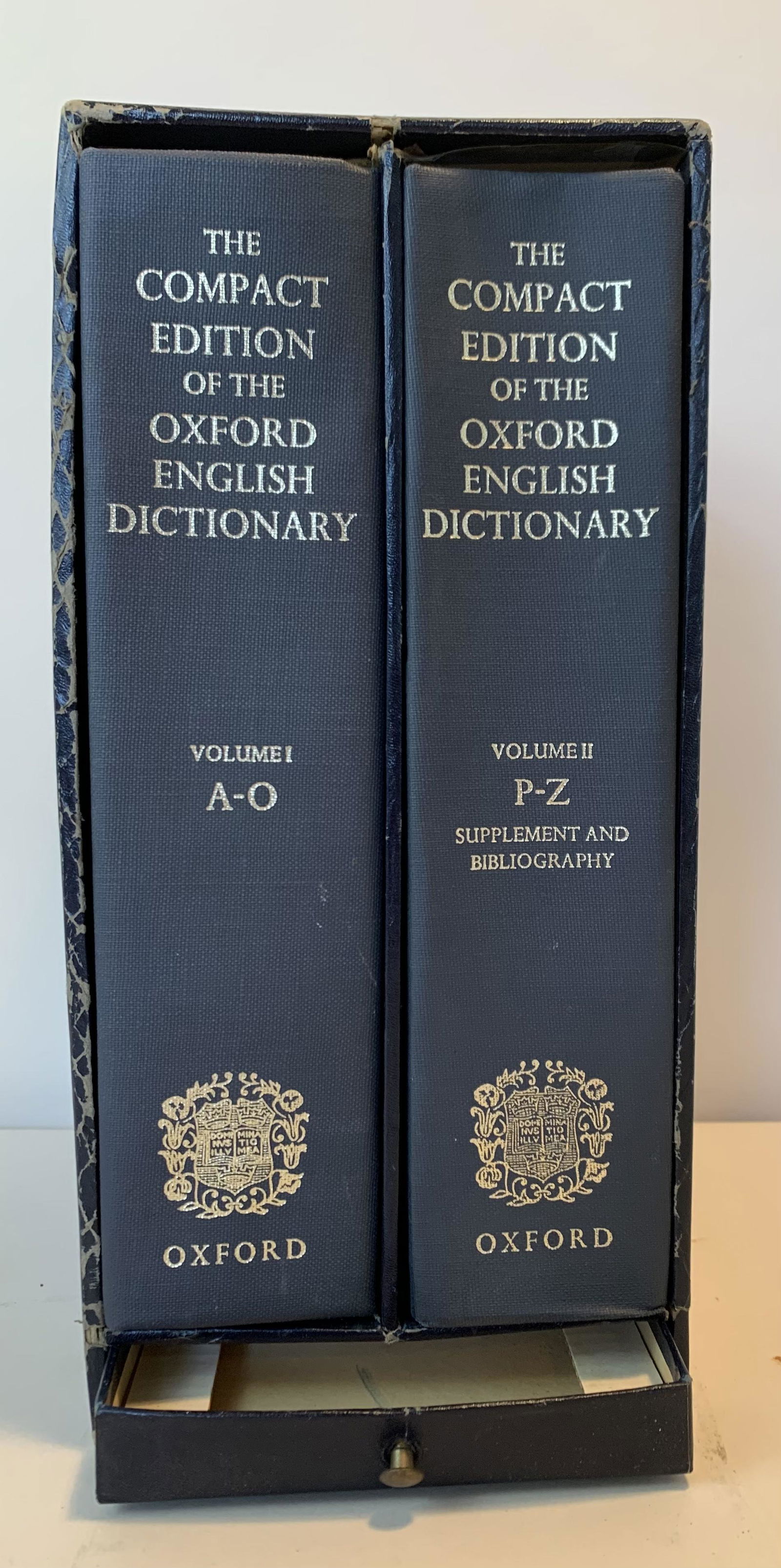 The Compact Edition of the Oxford Dictionary (1 of 3)