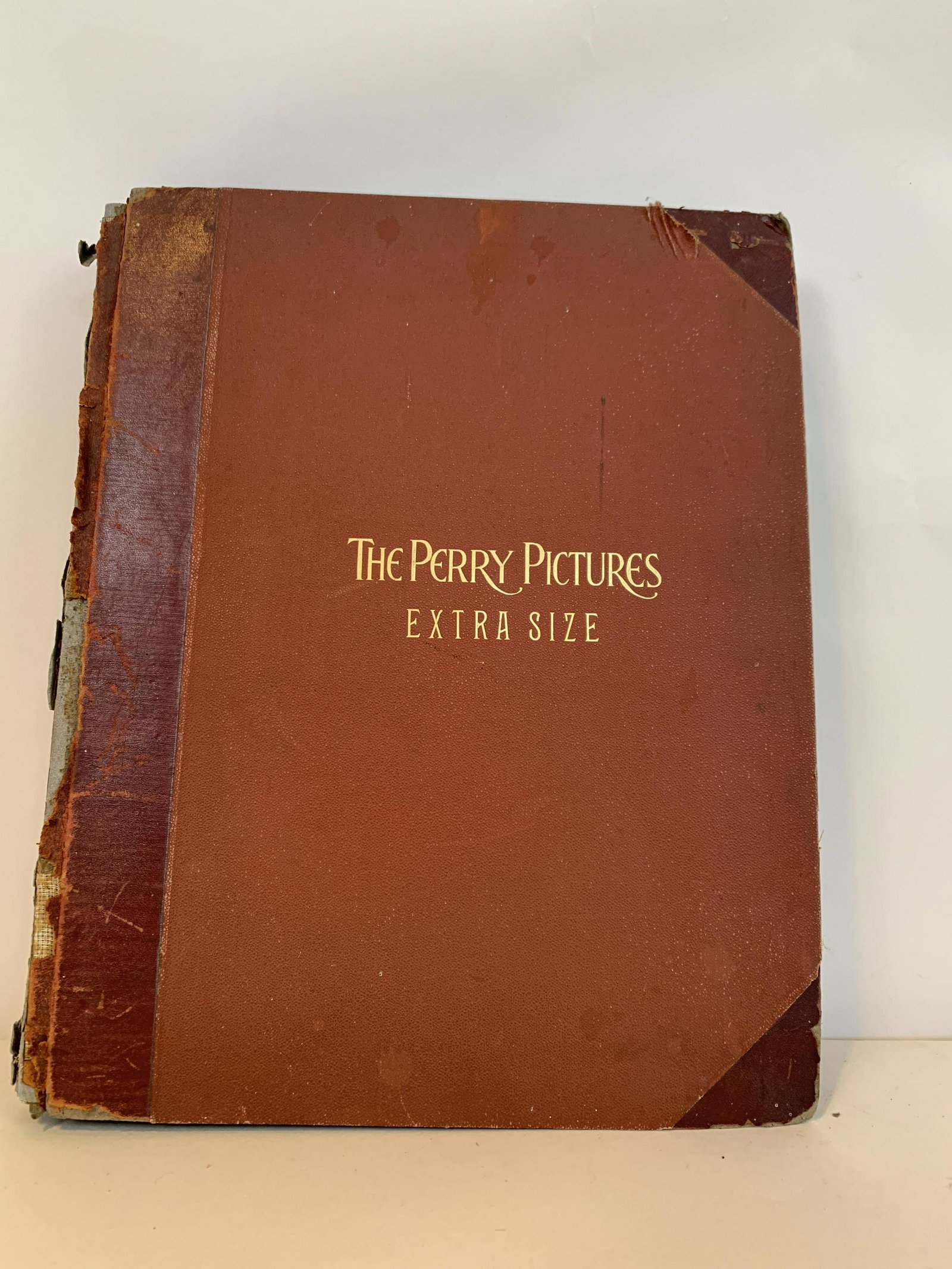 The Perry Pictures Extra Size Album: E. A. Perry, Malden, Massachusetts. Photos are 12" x 10". 3 photos missing. IMPORTANT: Before bidding, please read the terms and conditions. When you registered for the auction you agreed to these ter