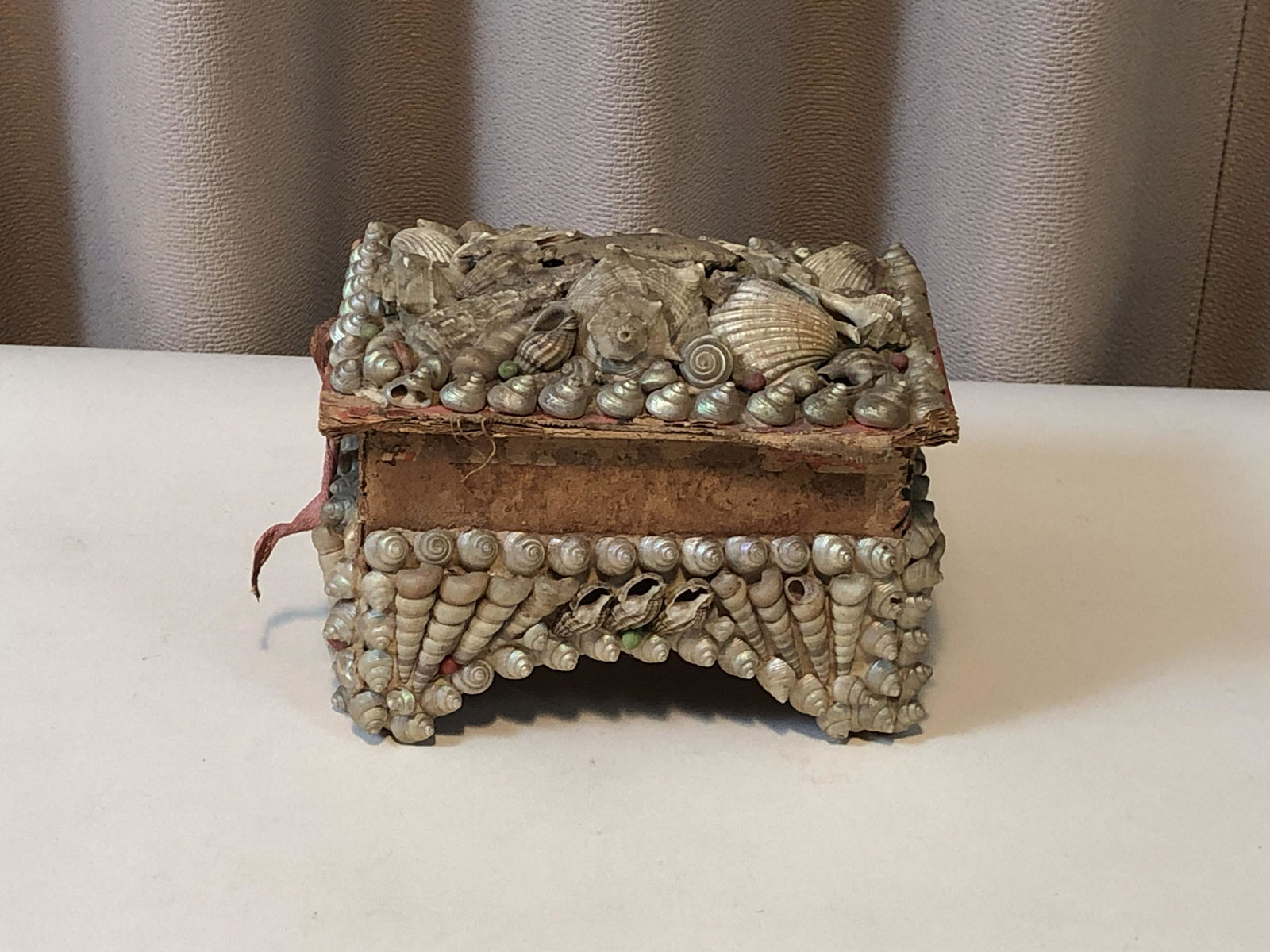 19th Century Seashell Box (1 of 5)