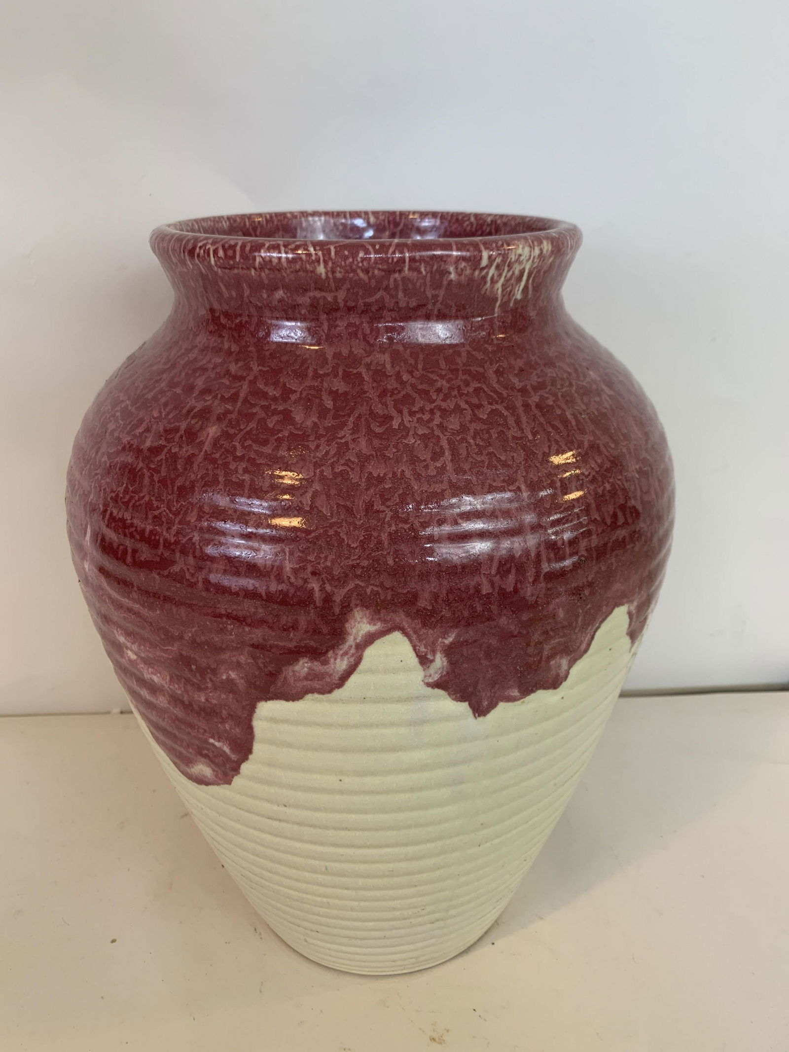 Large Drip Glaze Vase (1 of 4)