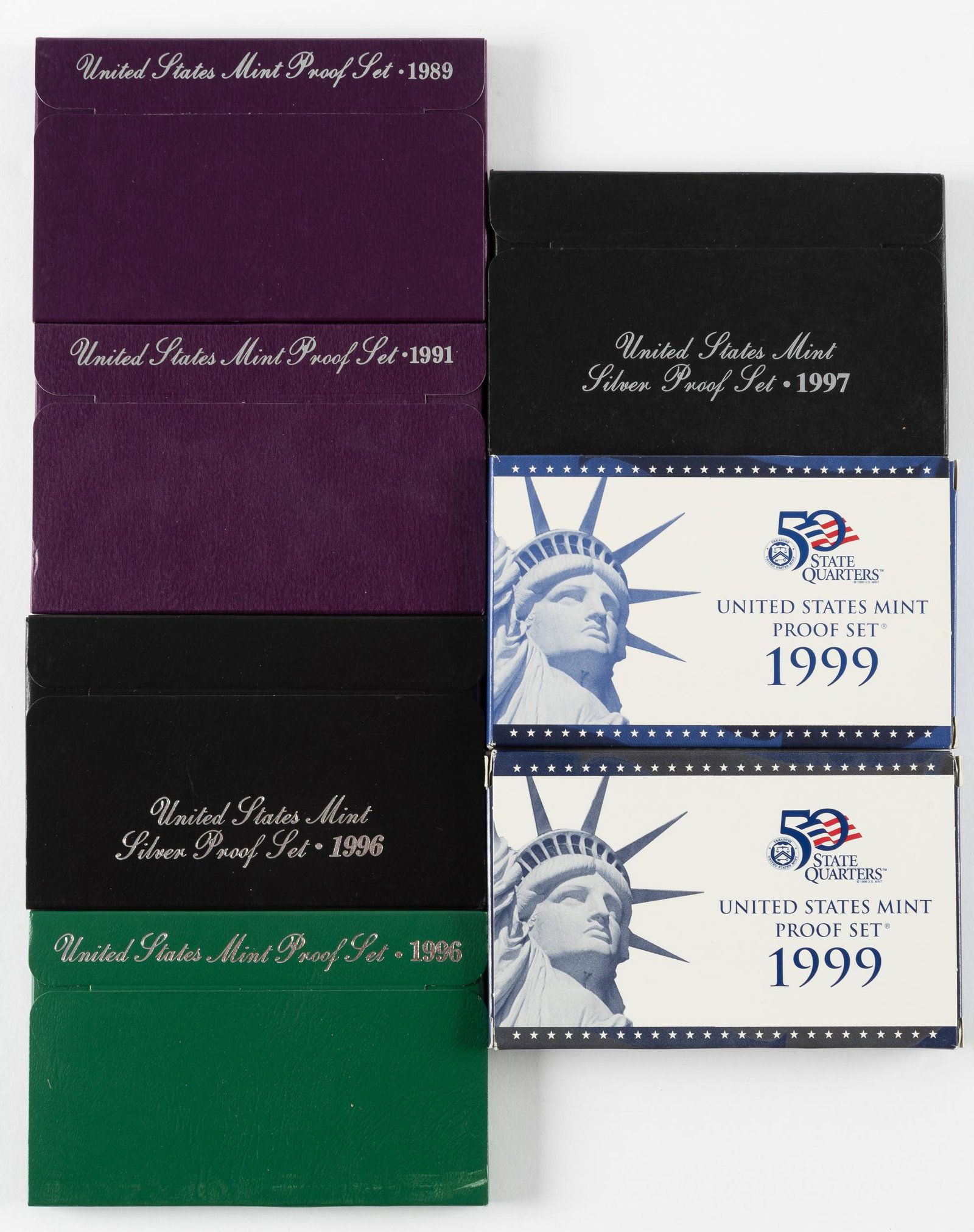 7 U.S. Proof Sets (1 of 1)