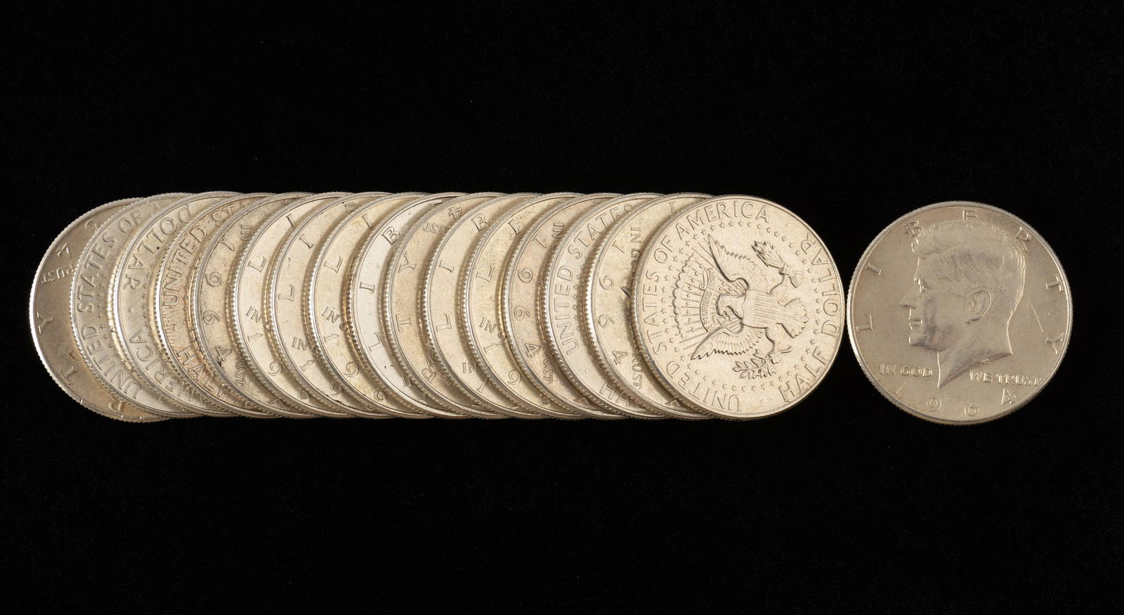 20 1964 Kennedy Half Dollars (1 of 1)