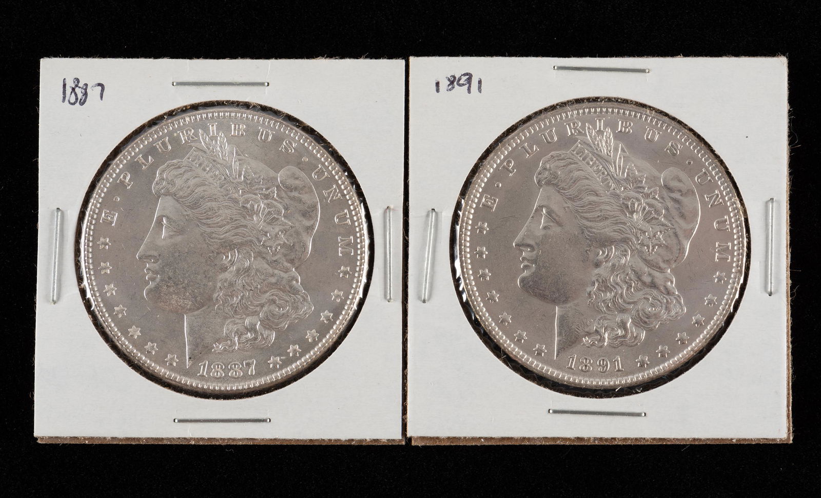 2 Morgan Silver Dollars (1 of 2)