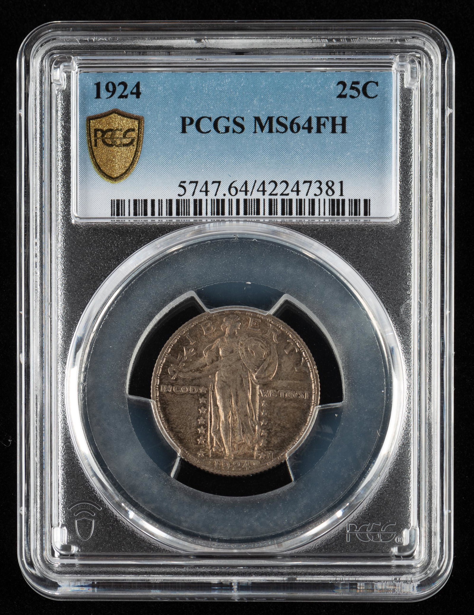 1924 Standing Liberty Quarter PCGS MS64FH (1 of 2)