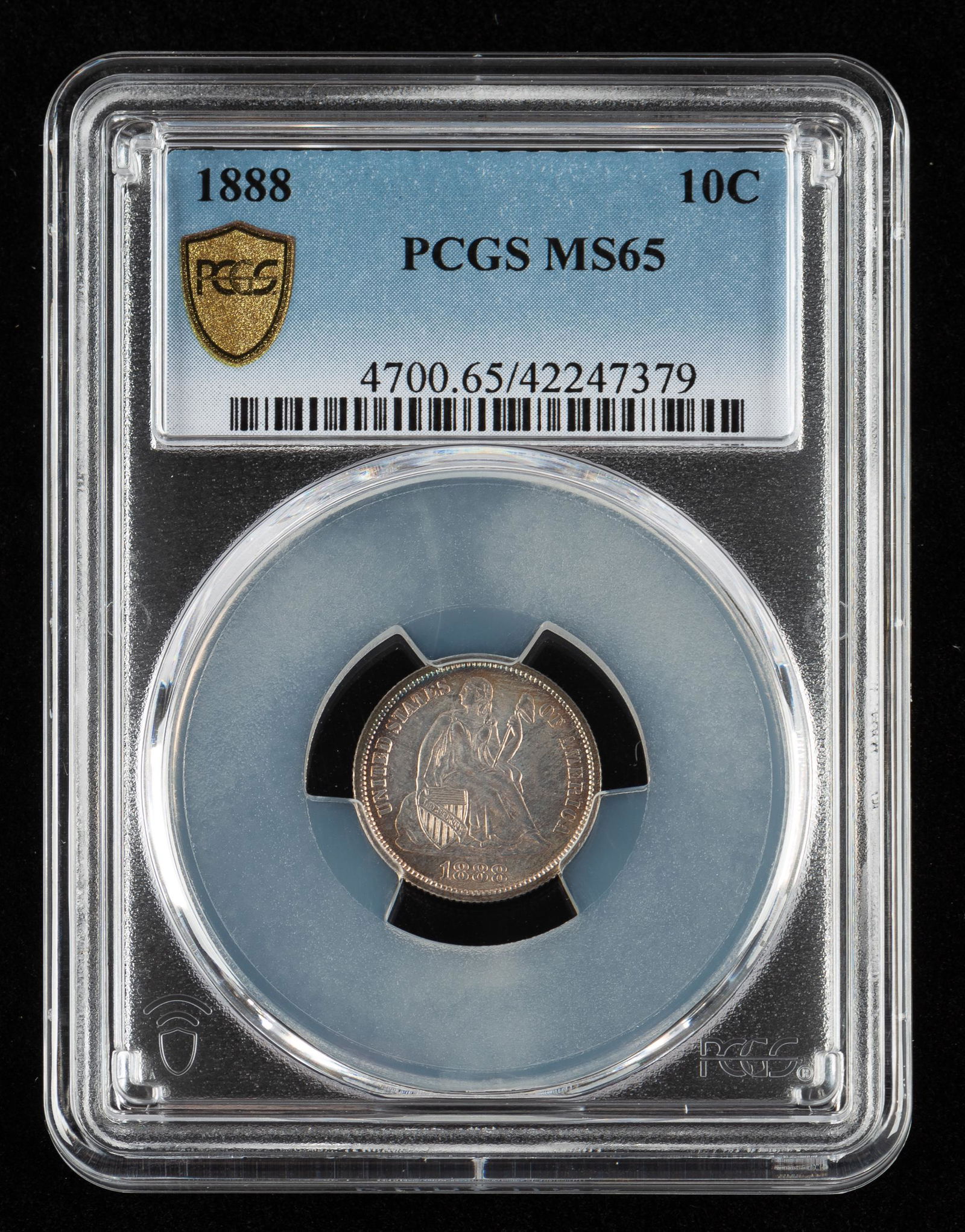 1888 Seated Liberty Dime PCGS MS65 (1 of 2)