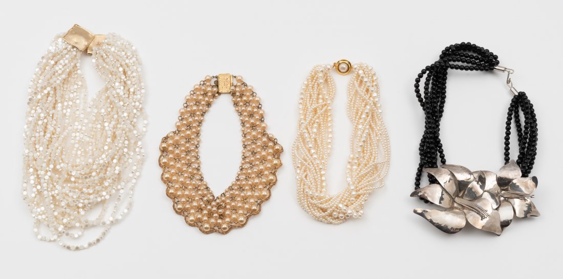 4 Designer Costume Necklaces (1 of 5)