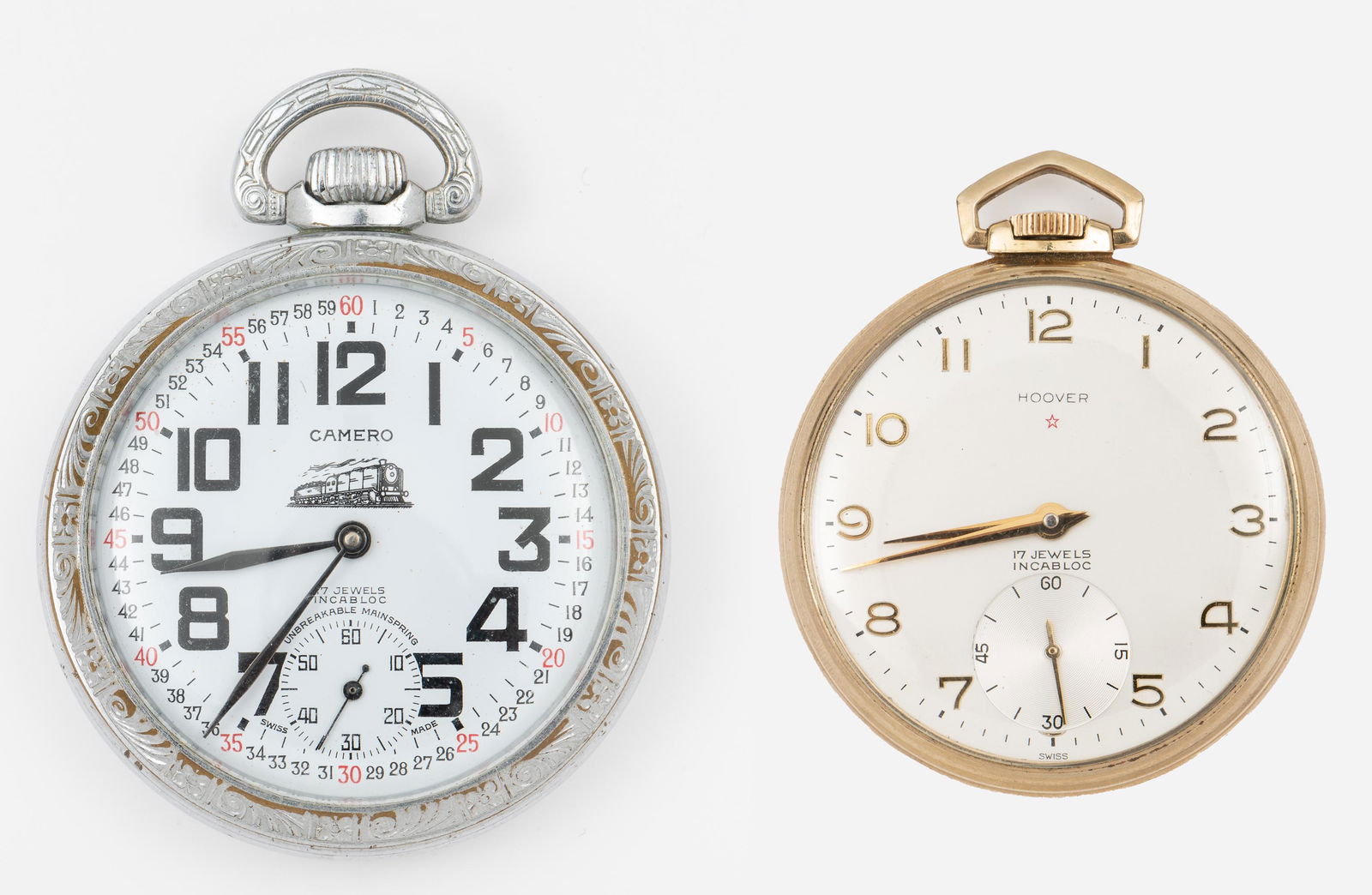 Avalon Incabloc and Lean & Jones Pocketwatches (1 of 7)