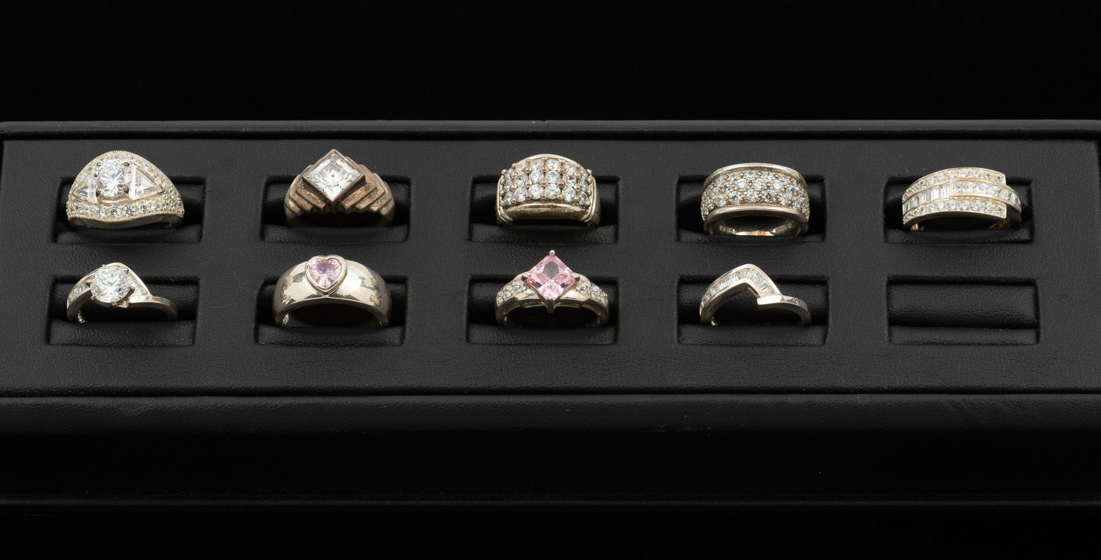 9 Sterling & CZ Rings (1 of 20)