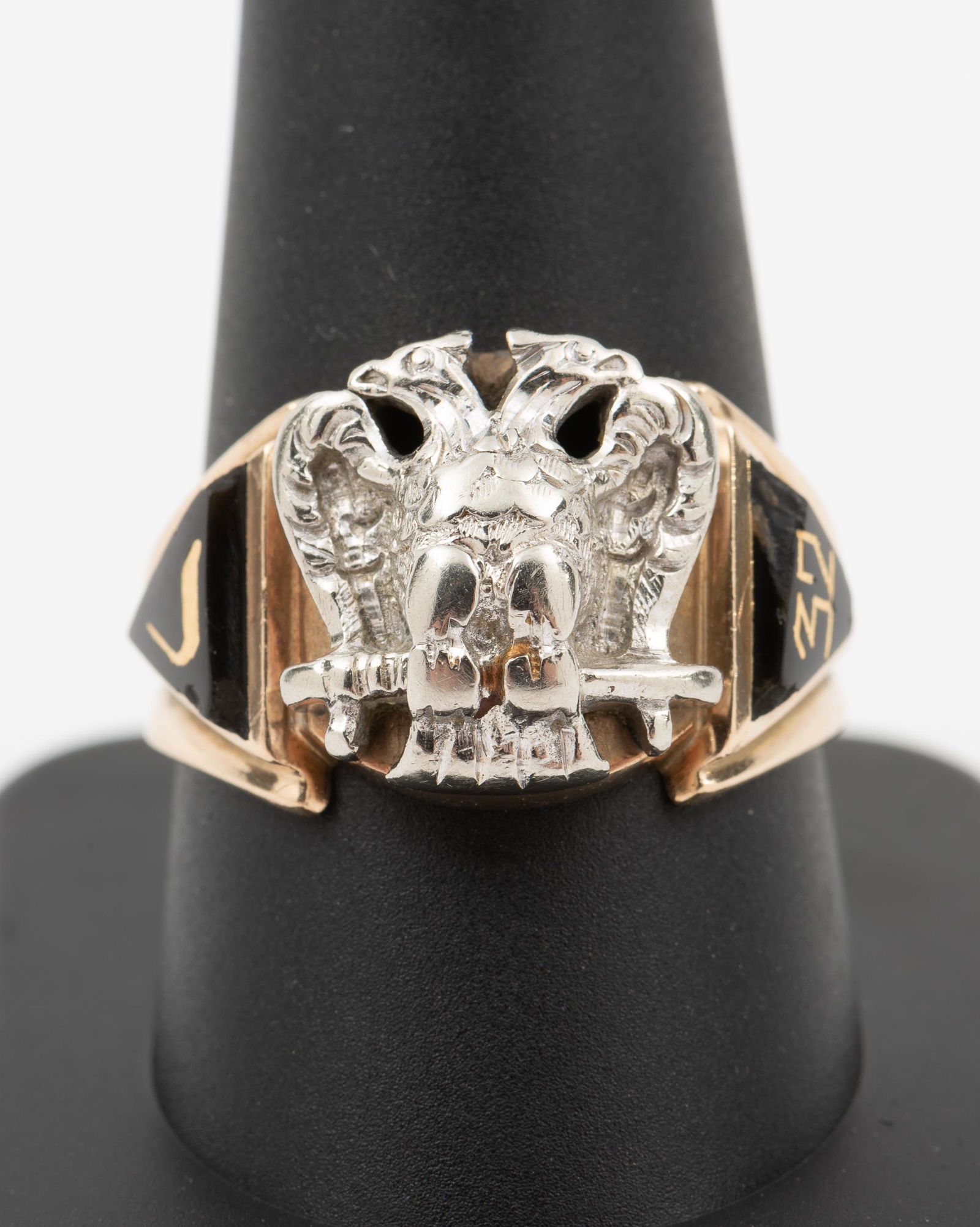 10K 32nd Degree Masonic Ring (1 of 3)