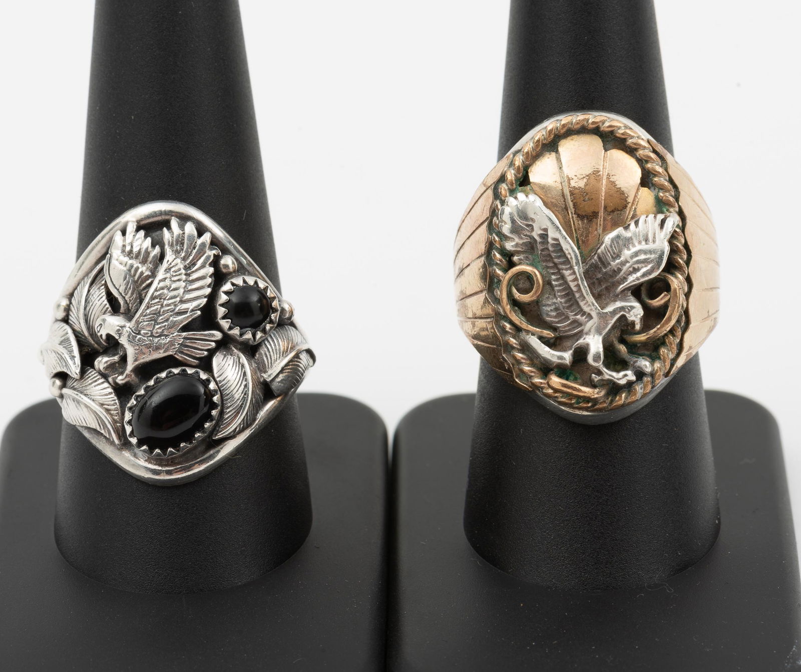 2 Sterling Rings, Helen Harrison and Richard Begay (1 of 7)