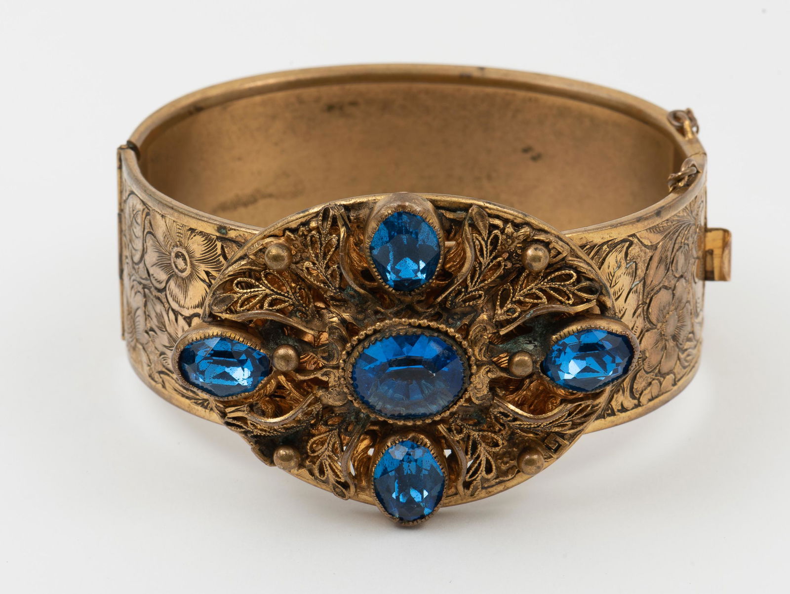 Antique Goldfilled Cuff Bracelet (1 of 2)