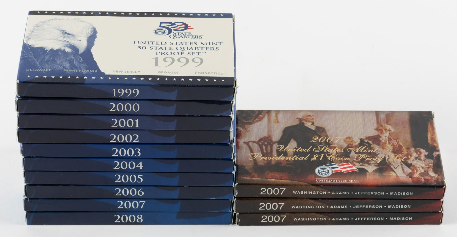 13 U.S. Proof Sets (1 of 3)