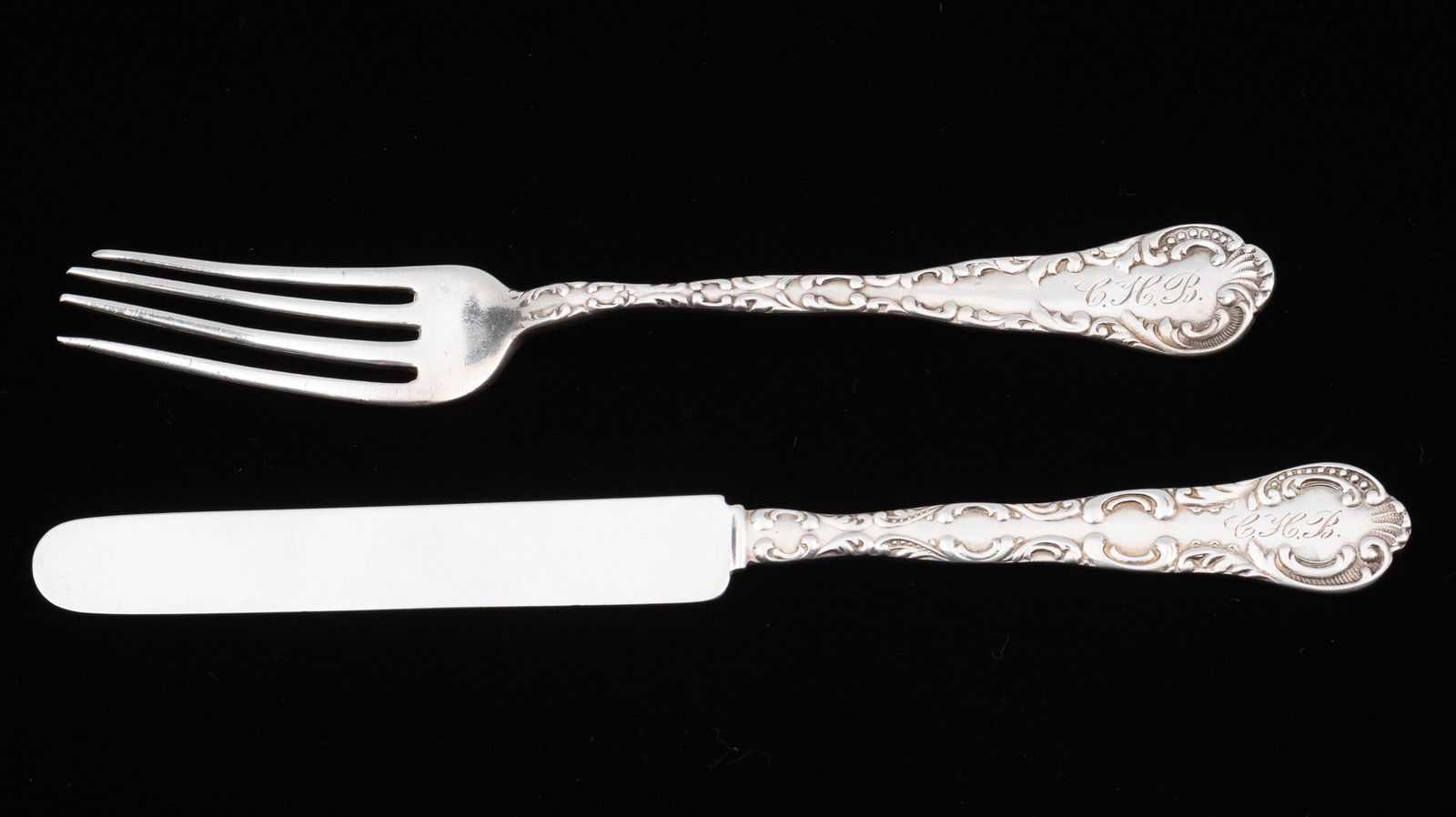 2 Pc Sterling Wood & Hughes Louis XV Youth Set (1 of 5)