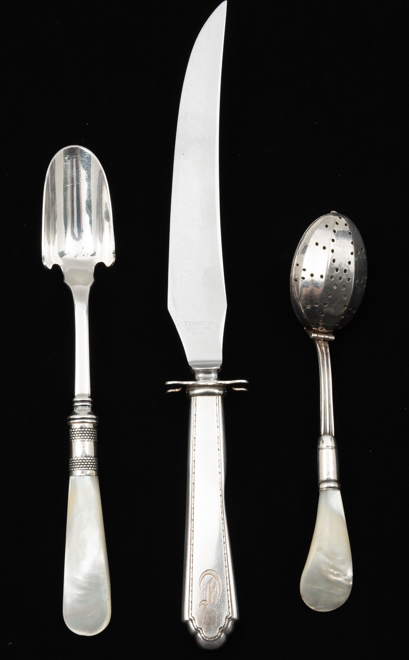 3 Pcs Sterling Handled Flatware (1 of 8)