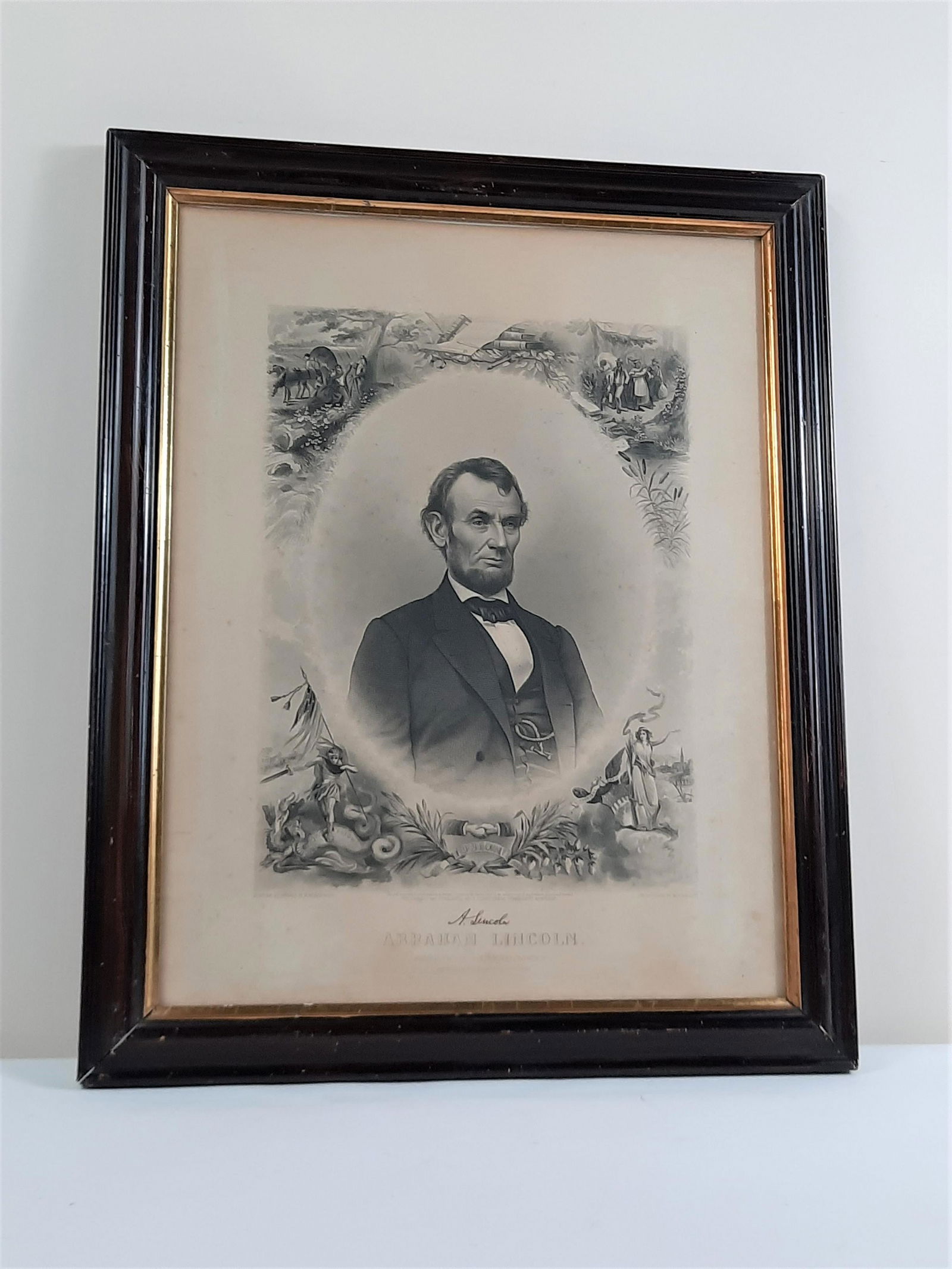 Abraham Lincoln Memorial Engraving (1 of 10)