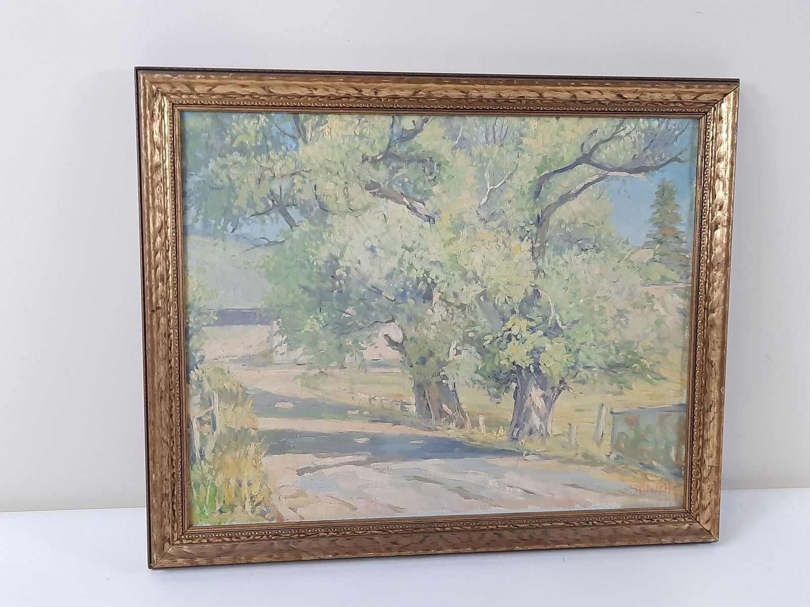 Signed Chester Springs PA Impressionist Painting (1 of 3)