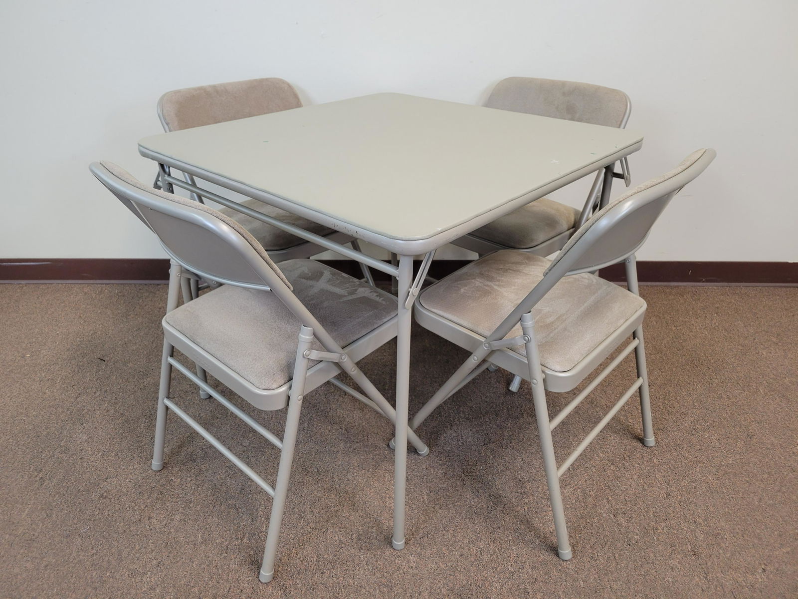 Costco Folding Table & 4 Chairs (1 of 5)