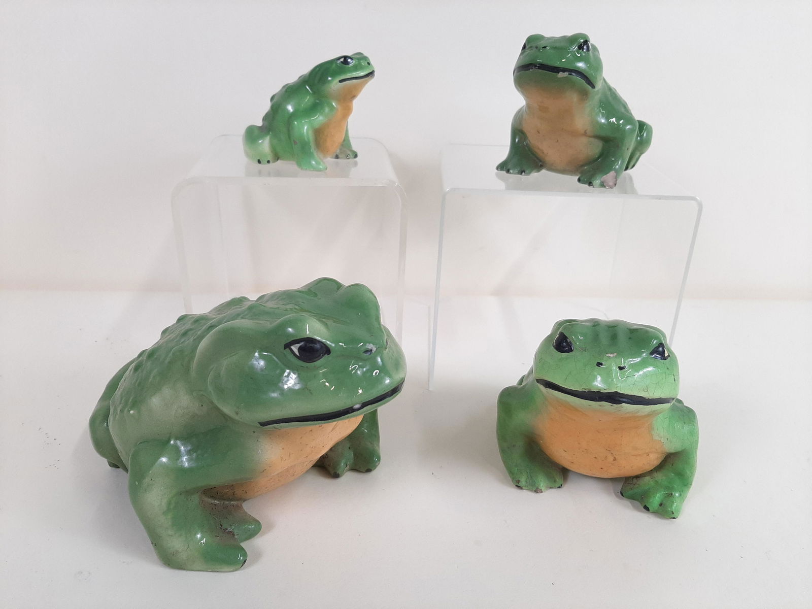 4 Ceramic Frogs incl. Ayners (1 of 4)